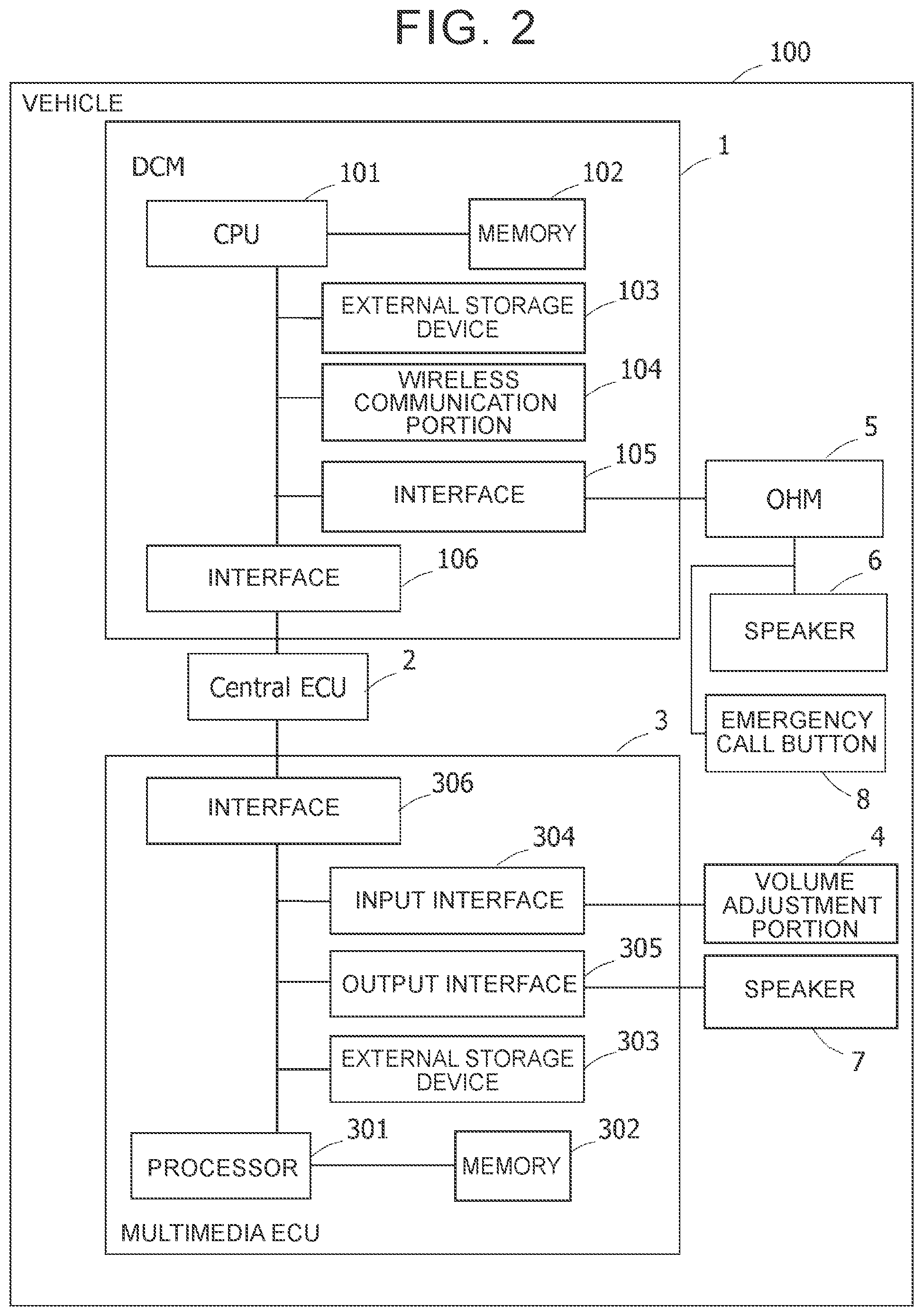 Patent US12106012 Figure 2 – Information processing device, vehicle, and information processing method