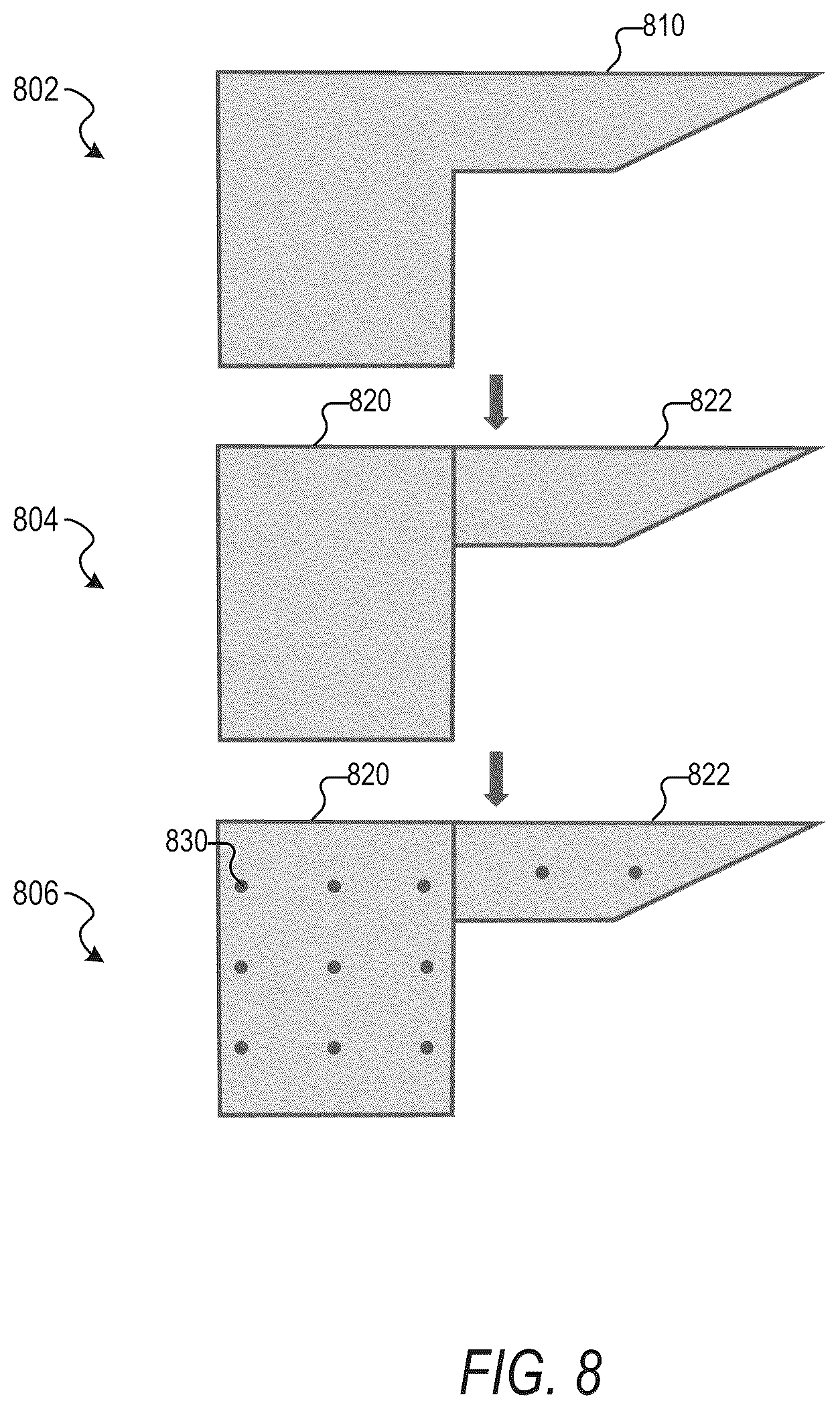 Patent US12106032 Figure 8 – Port generation based on layout connectivity information