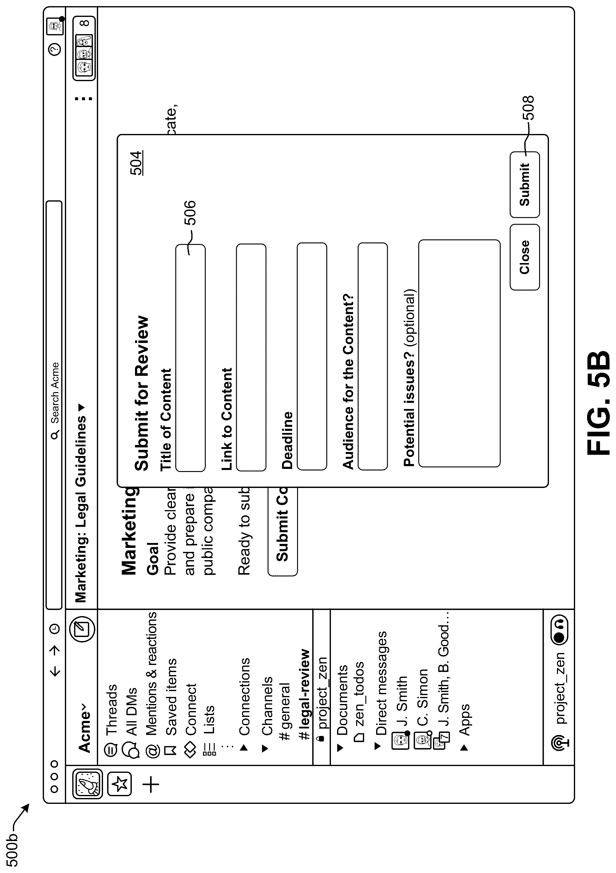 Patent US12106043 Figure 11 – Generating structured data containers for communication platform