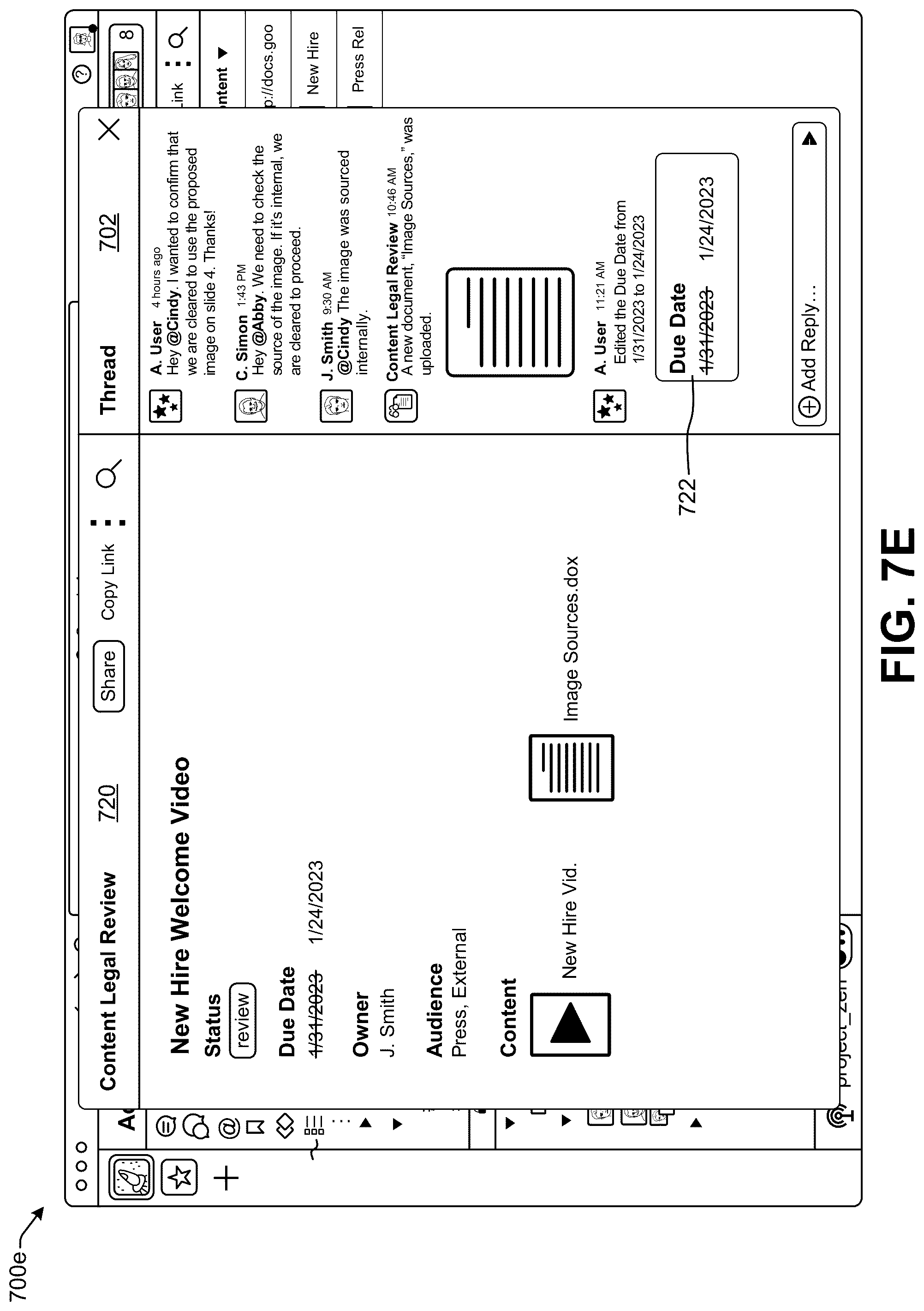 Patent US12106043 Figure 17 – Generating structured data containers for communication platform