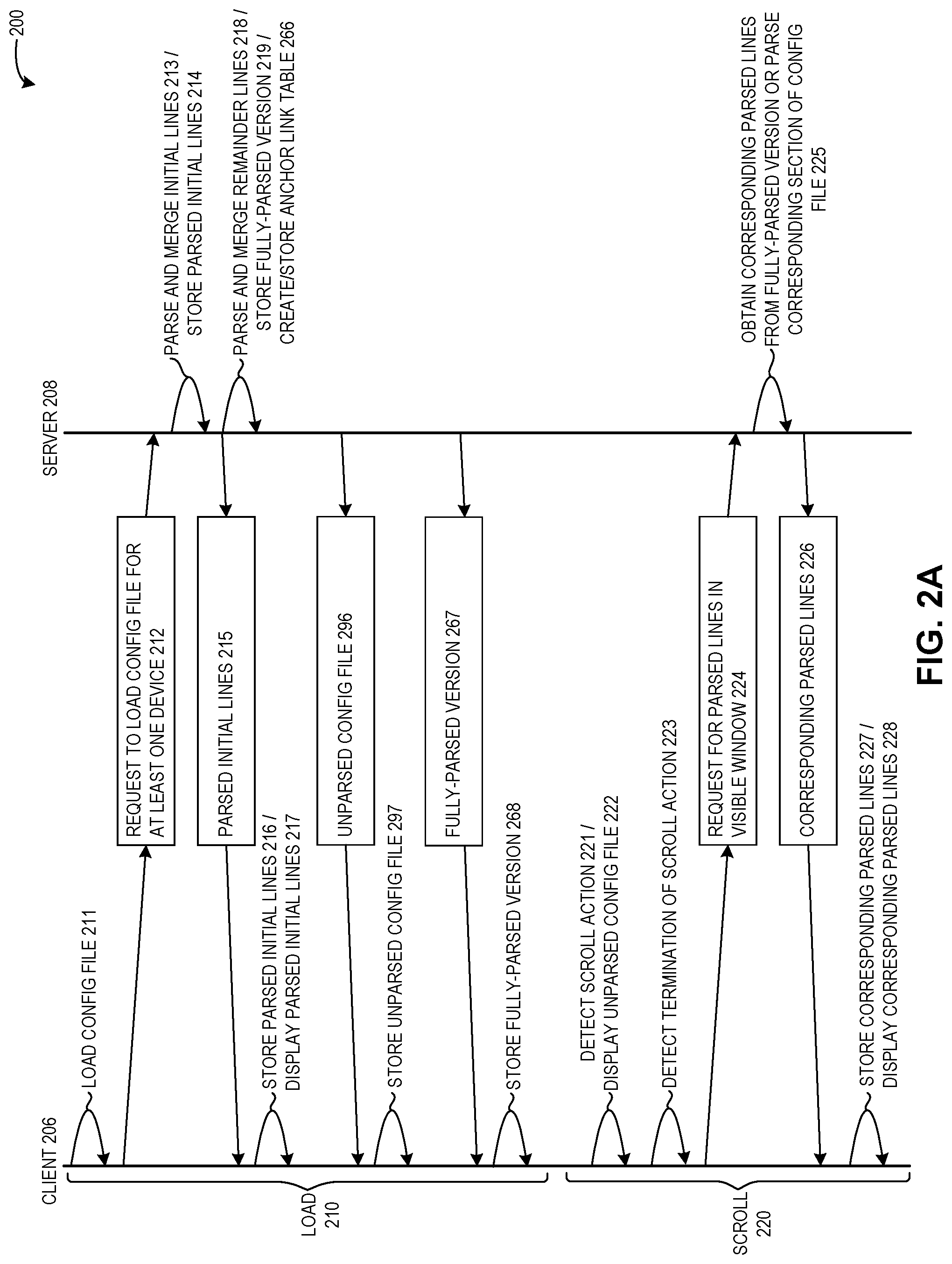 Patent US12106046 Figure 2 – Performant run-time parsing and editing in a client-server model