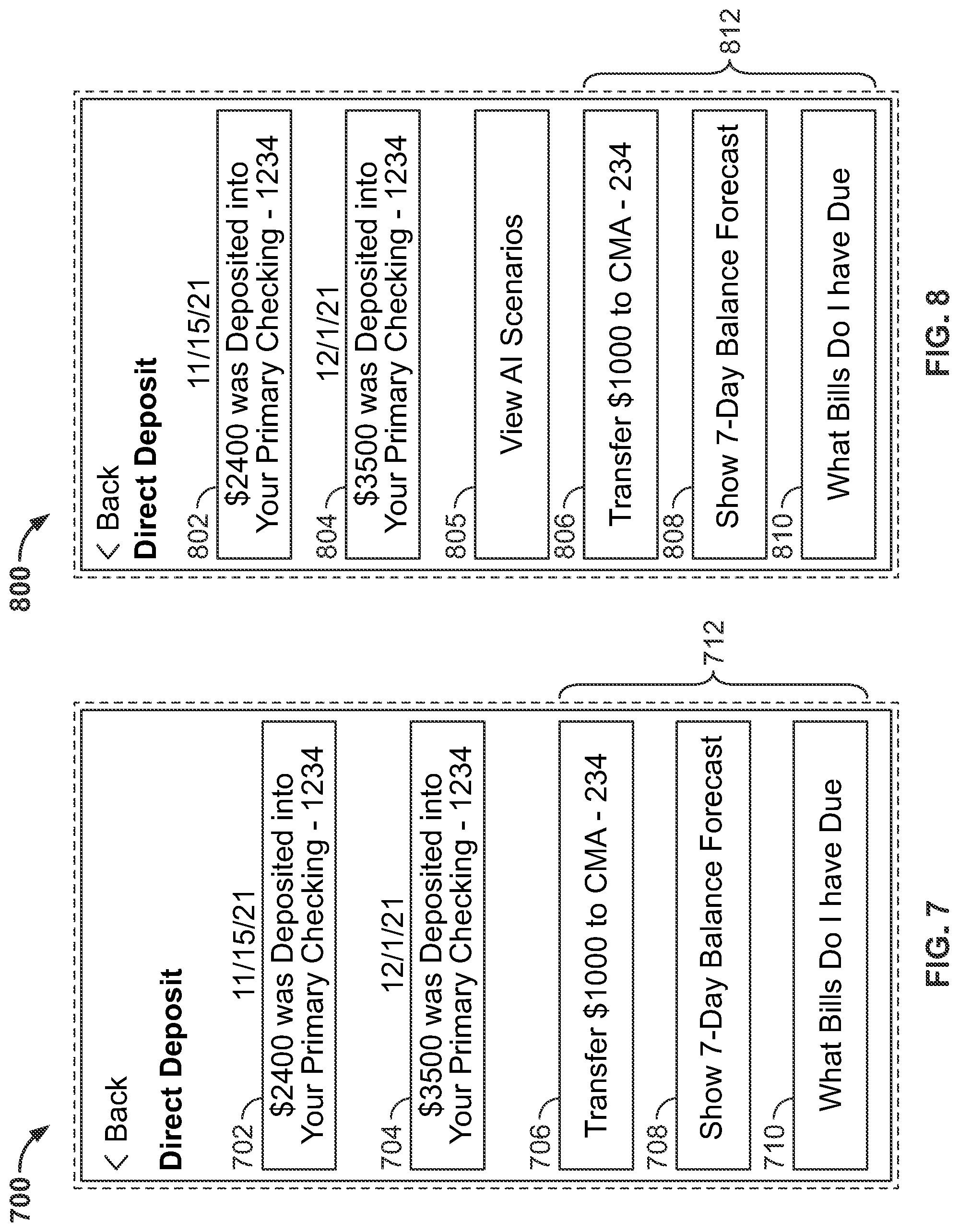 Patent US12106053 Figure 6 – Artificial intelligence (AI)-powered legacy scenarios for use within a mobile application