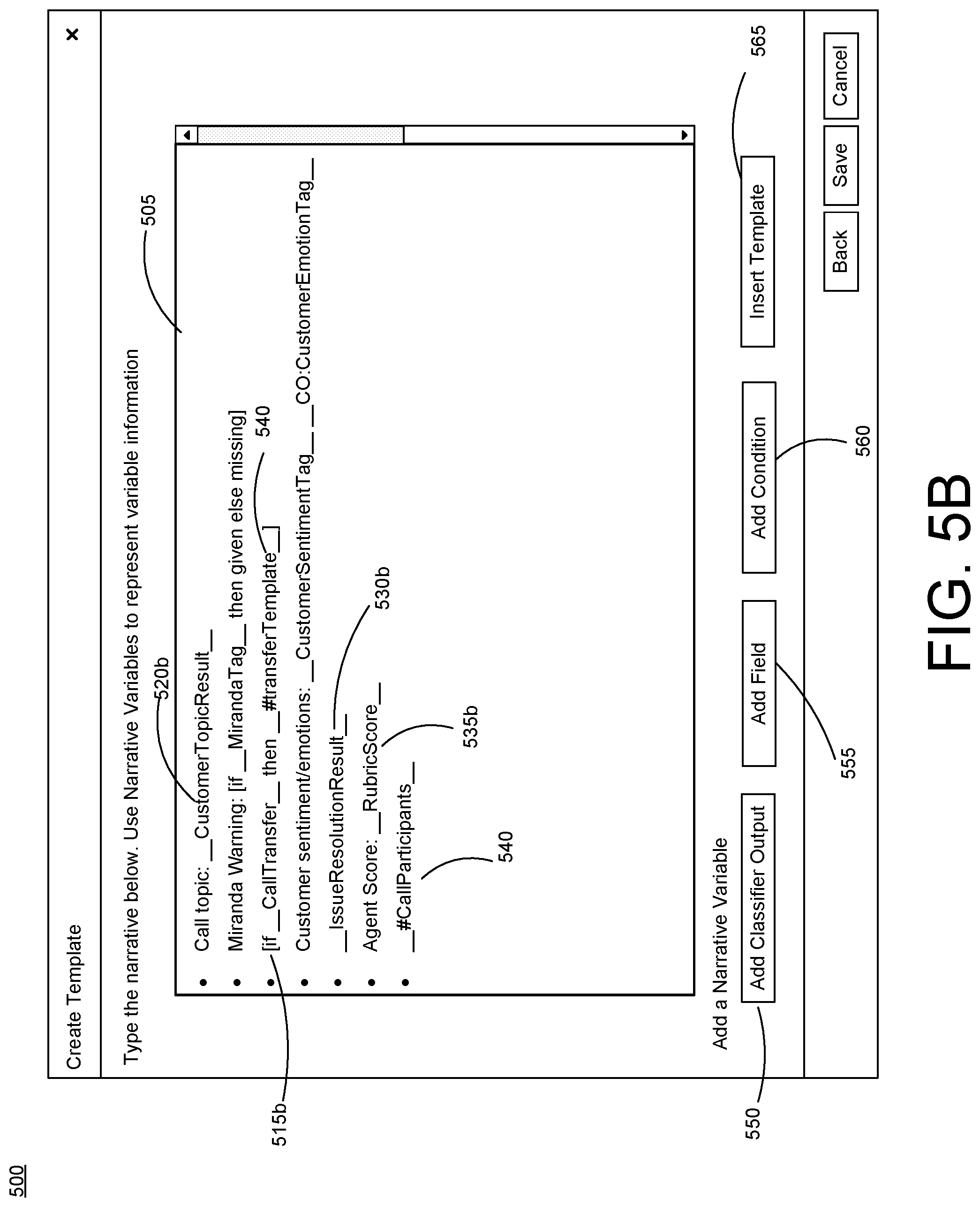 Patent US12106061 Figure 6 – Automated narratives of interactive communications