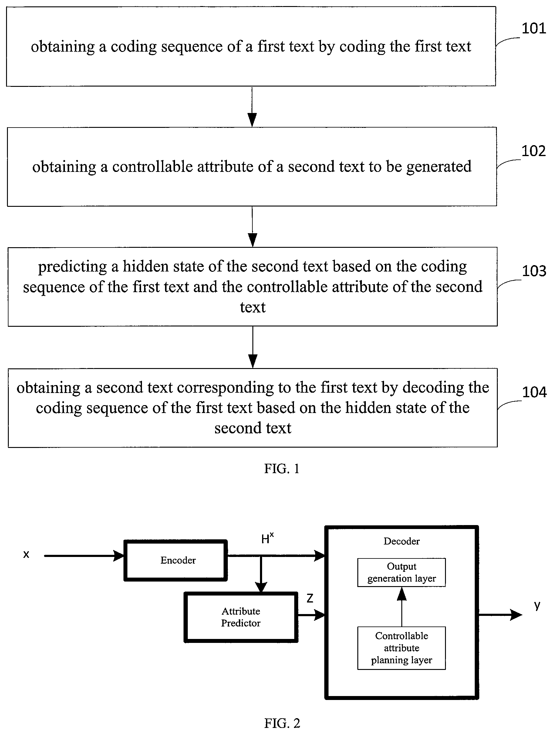 Patent US12106062 Figure 1 – Method and apparatus for generating a text, and storage medium