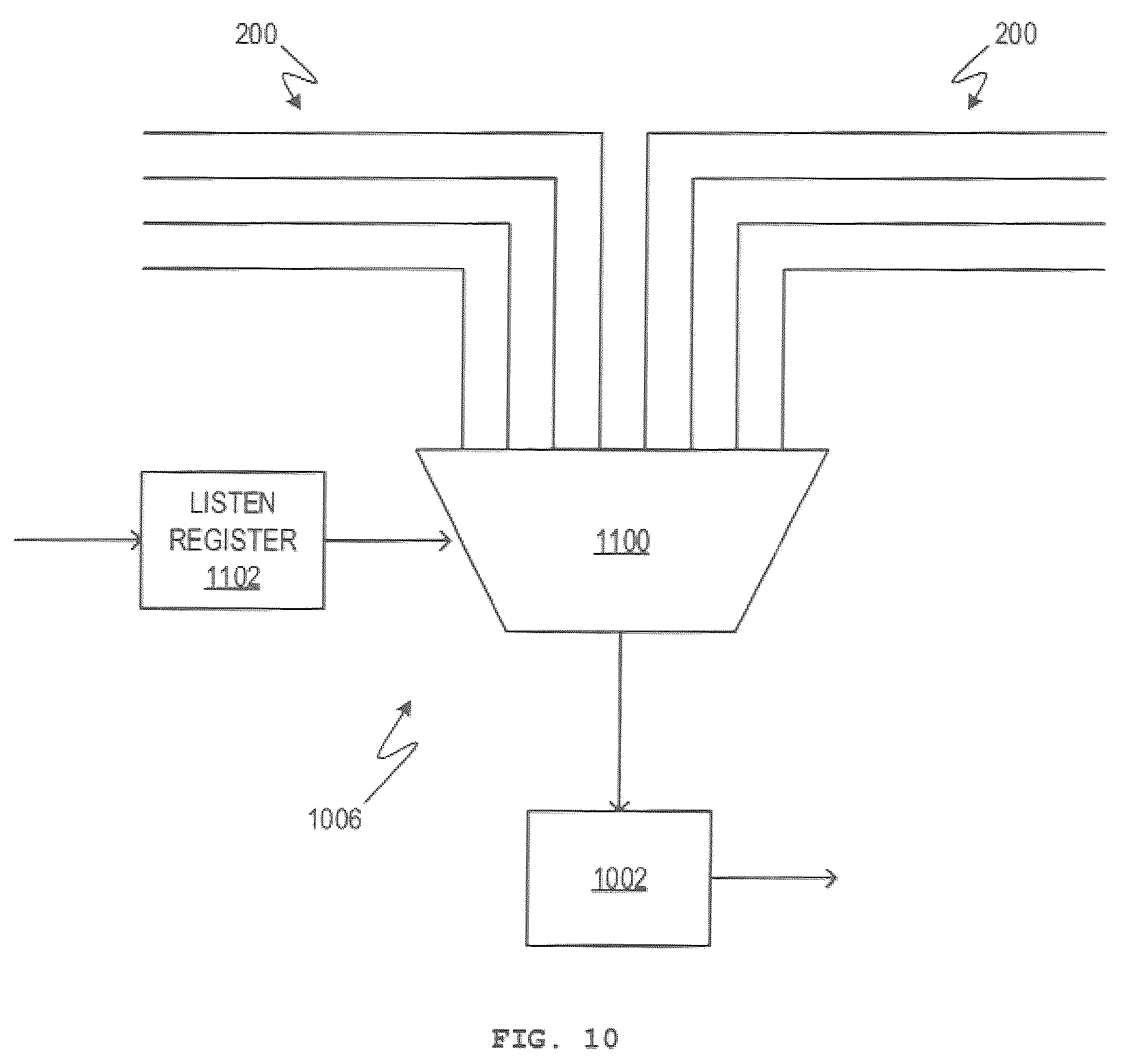 Patent US12106068 Figure 8 – Computational memory for sorting multiple data streams in parallel