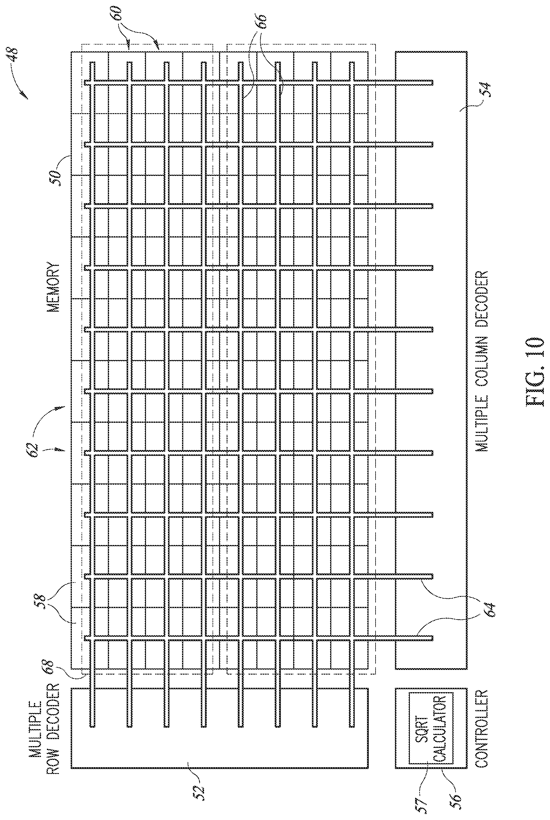 Patent US12106071 Figure 6 – Square root calculations on an associative processing unit
