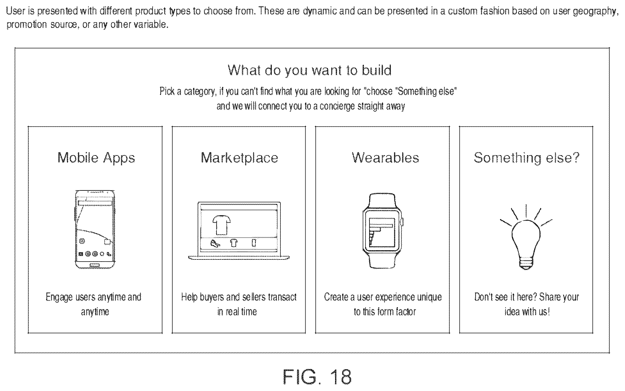 Patent US12106074 Figure 18 – Systems and methods for creating software