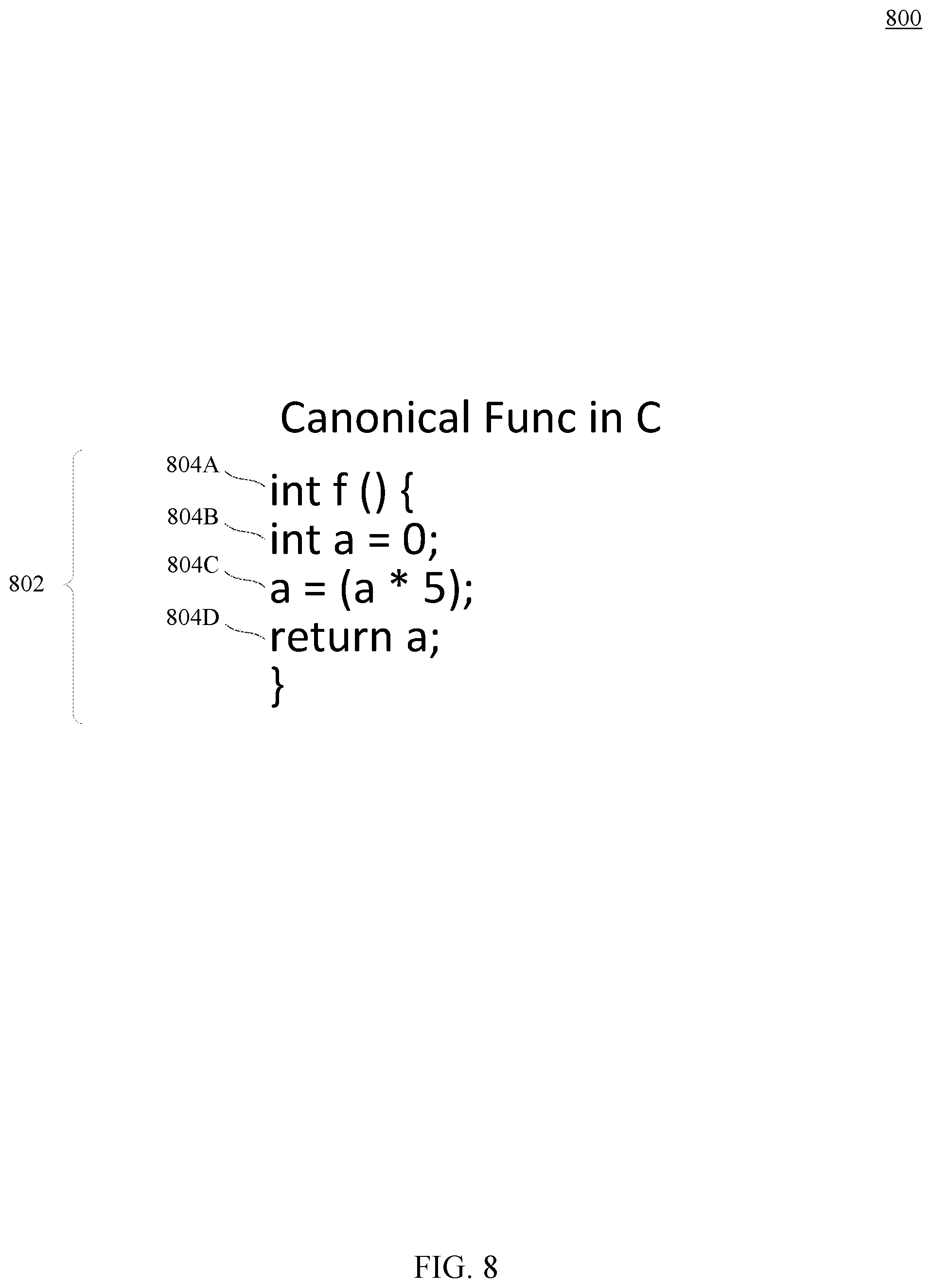 Patent US12106080 Figure 8 – Fast compiling source code without dependencies