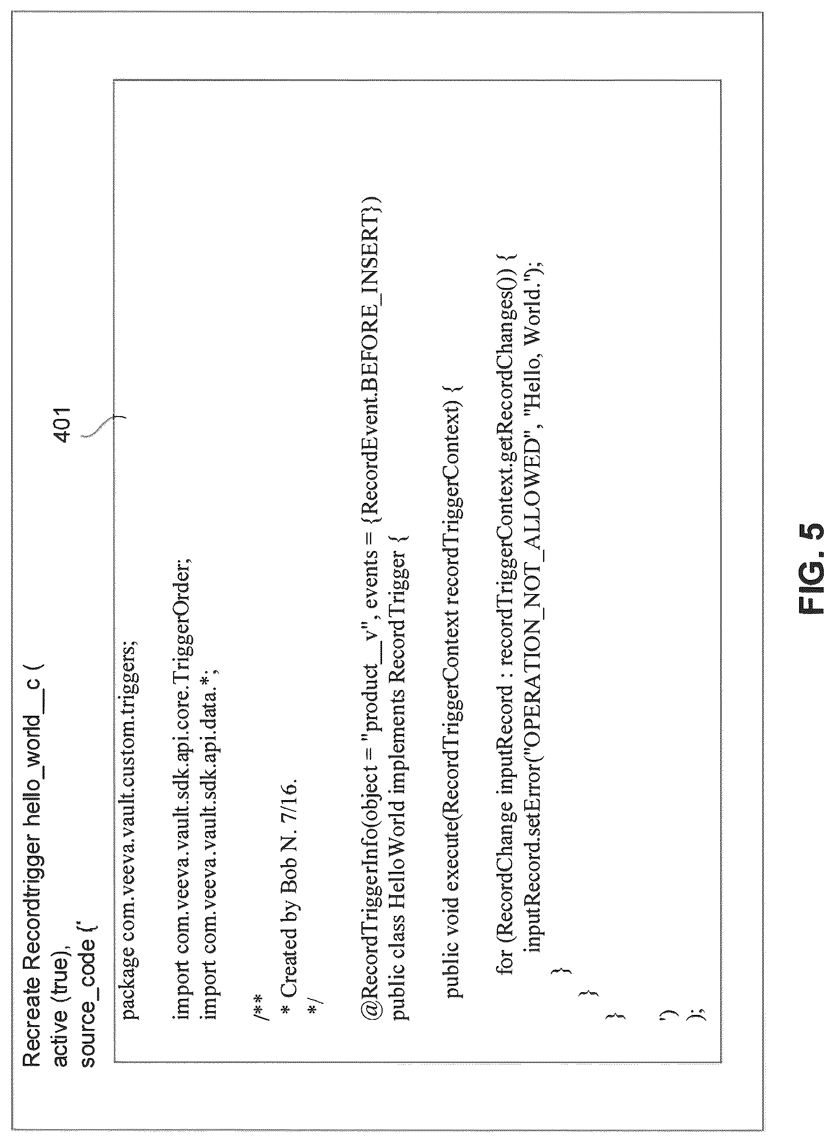 Patent US12106081 Figure 5 – Uploading tenant code to a multi-tenant system