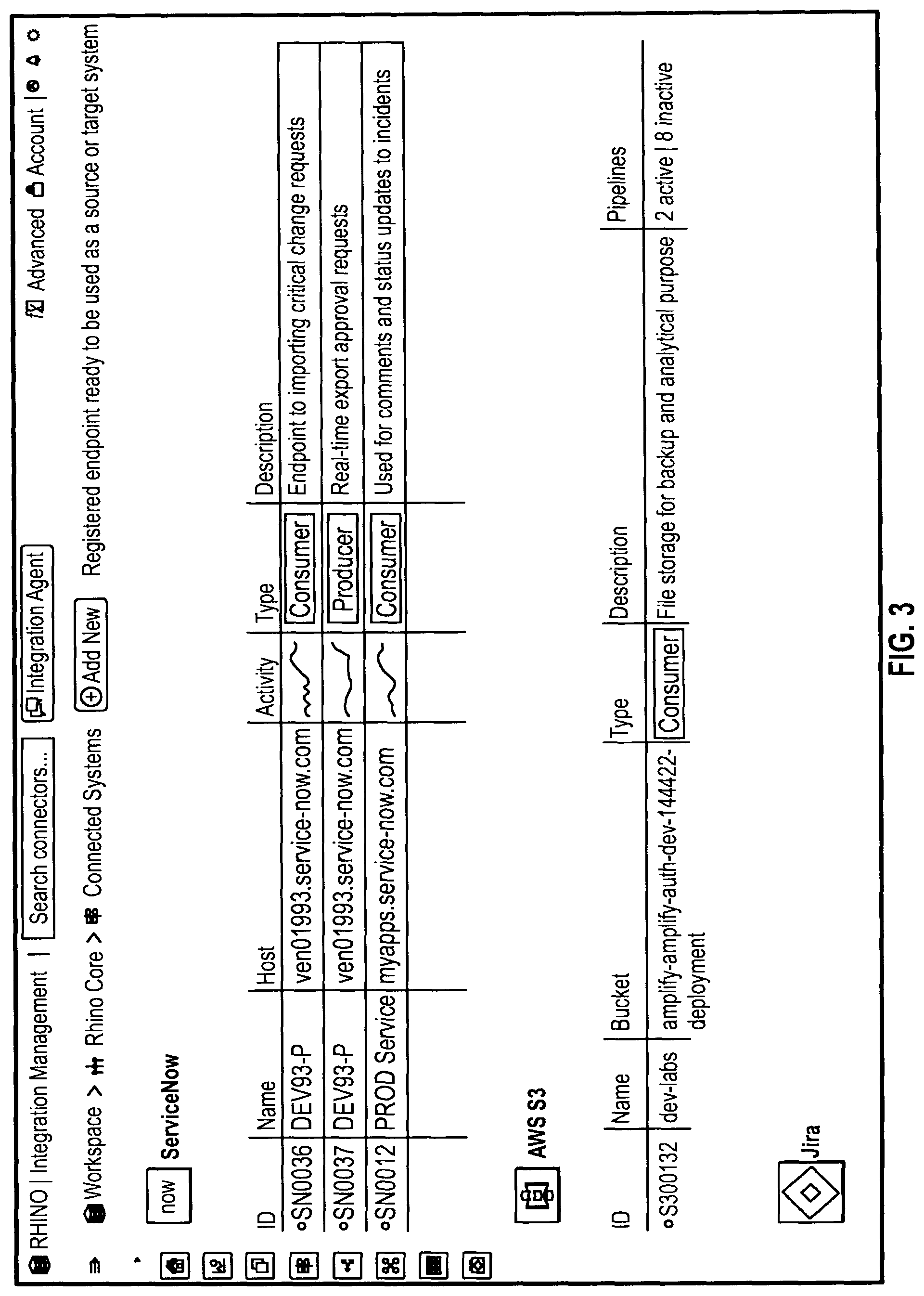 Patent US12106092 Figure 3 – Methods and systems for application integration and macrosystem aware integration