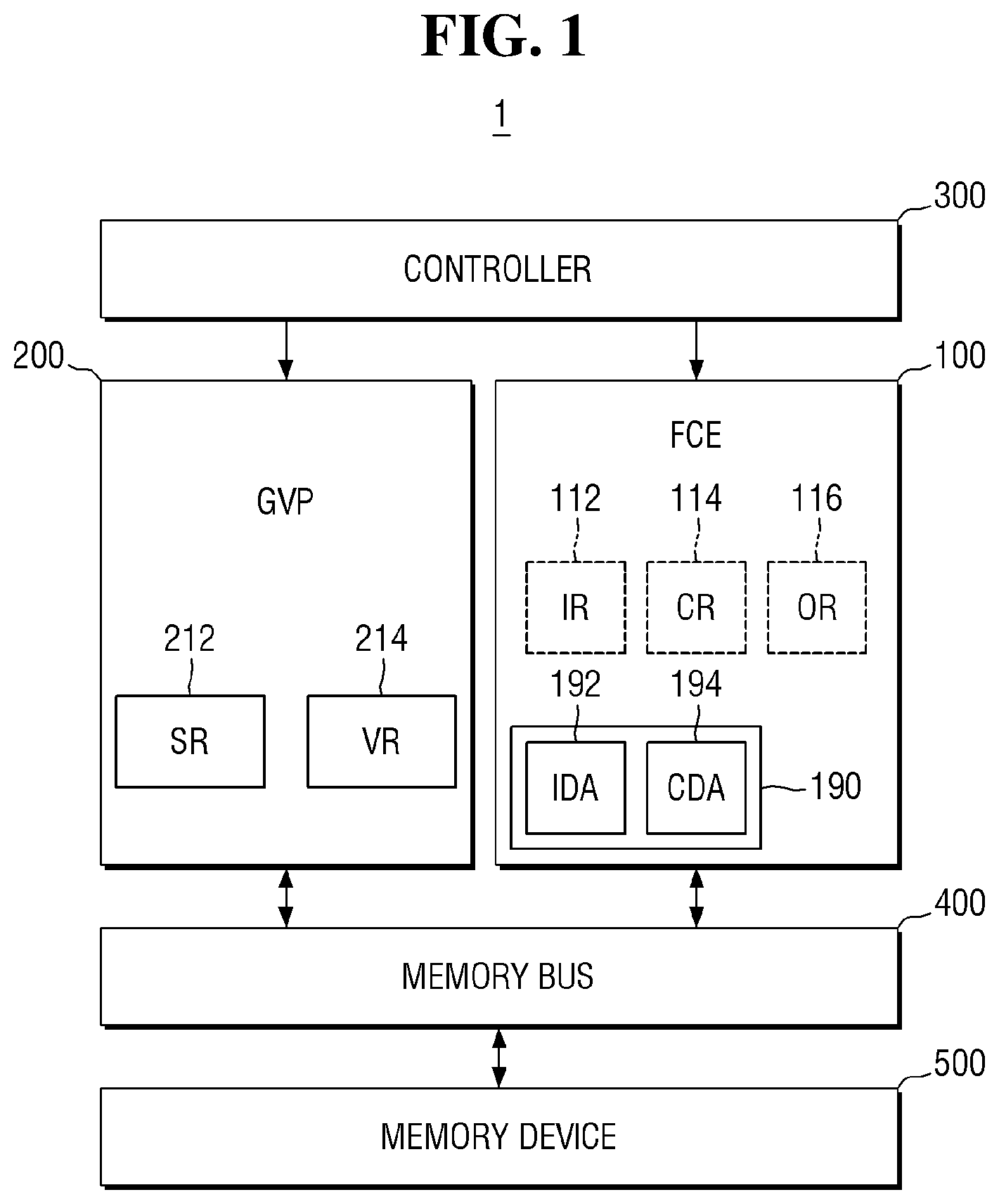 Patent US12106098 Figure 1 – Semiconductor device