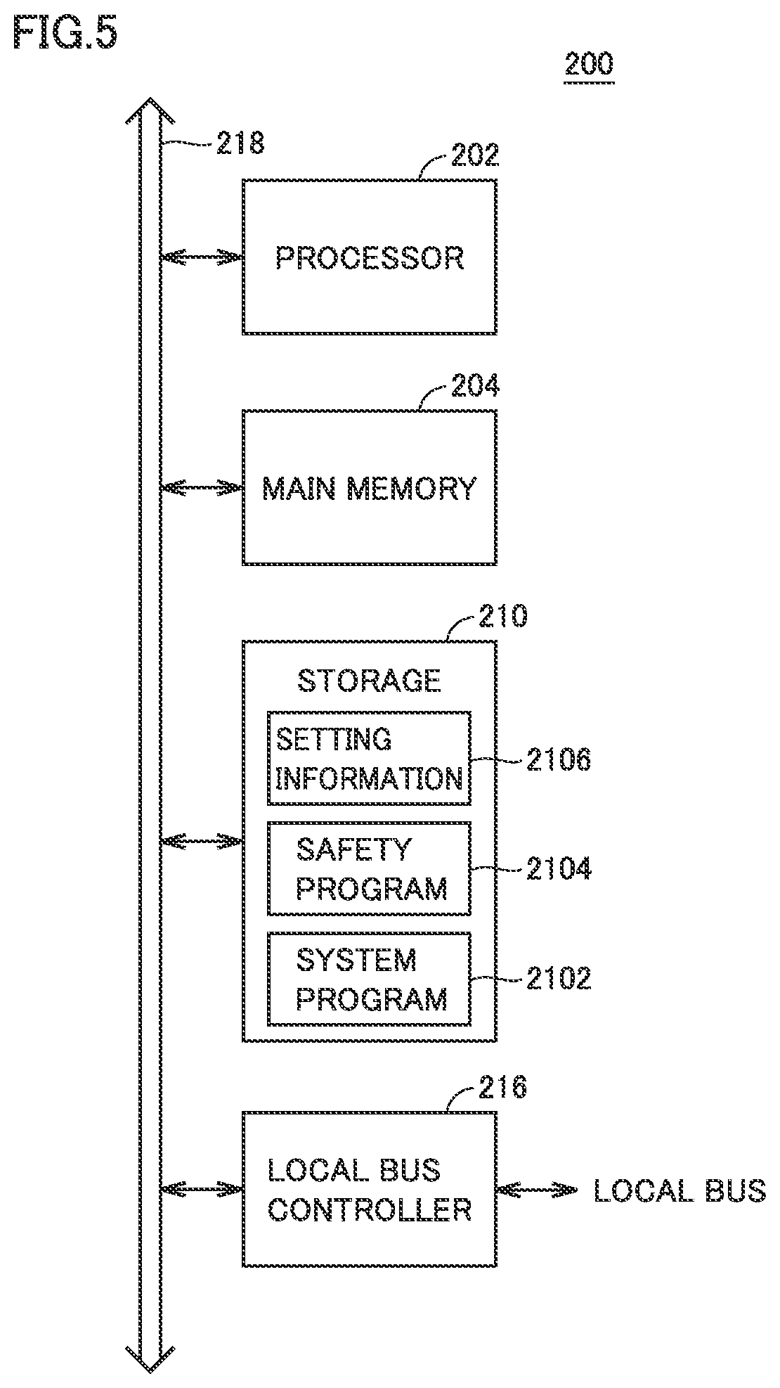 Patent US12106103 Figure 5 – Information processing device, control method, and non-transitory computer readable medium