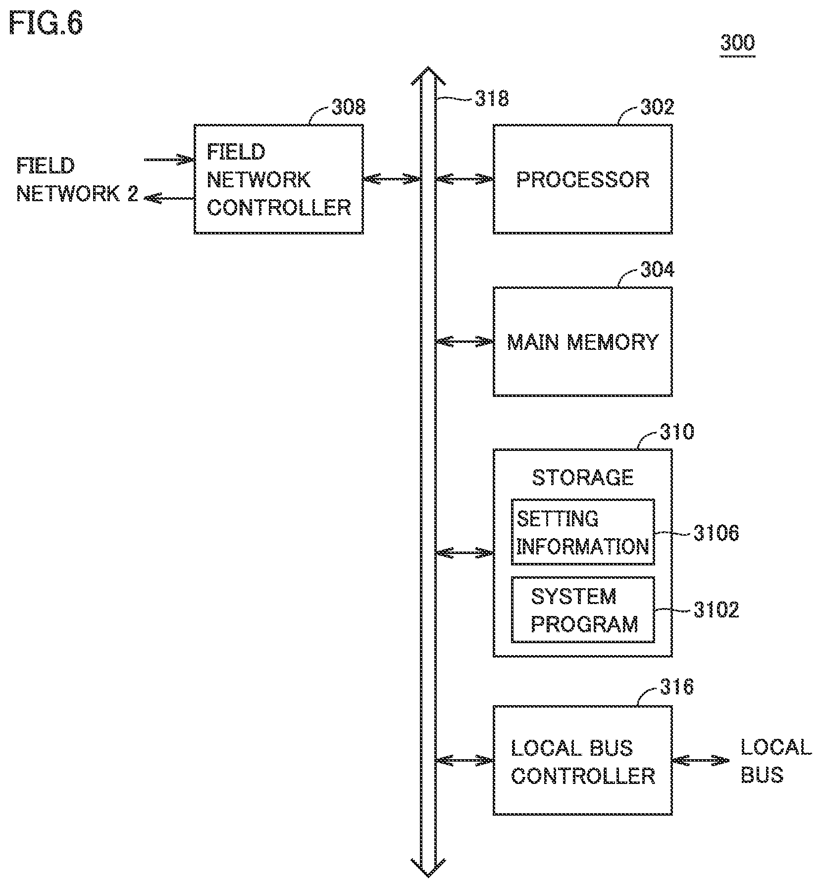 Patent US12106103 Figure 6 – Information processing device, control method, and non-transitory computer readable medium