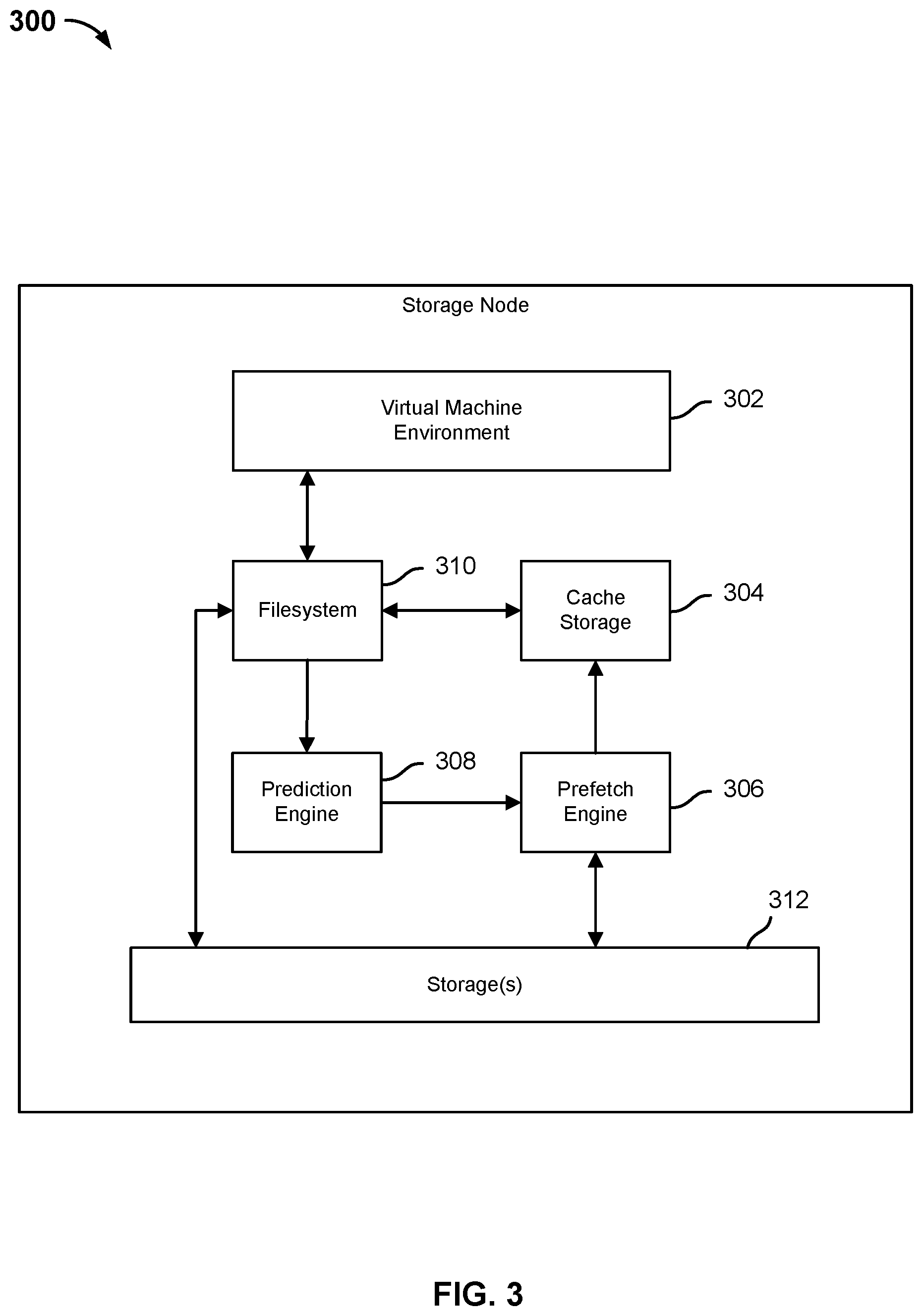 Patent US12106116 Figure 3 – Virtual machine boot data prediction