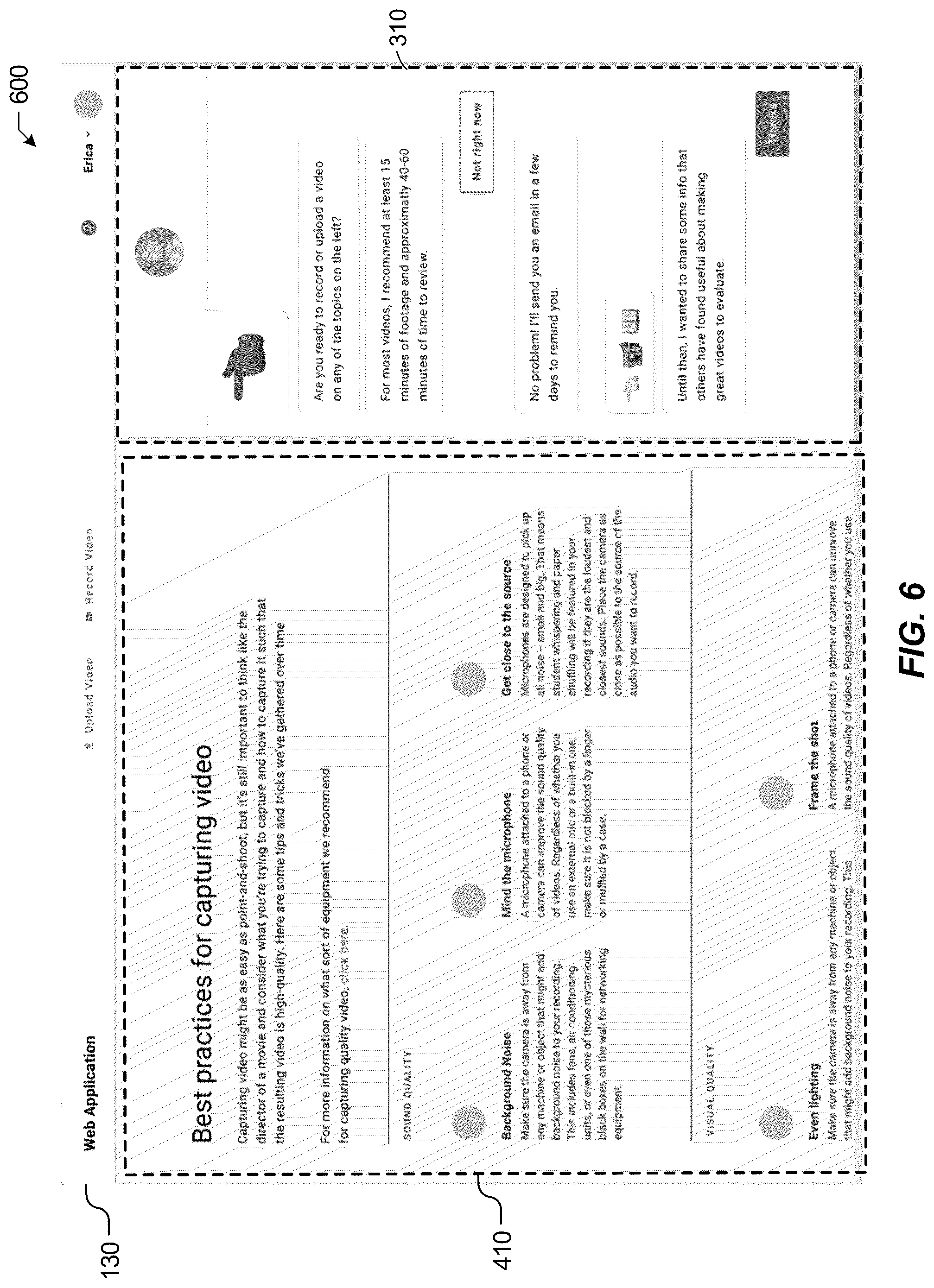 Patent US12106126 Figure 6 – Conversational assistant control of a graphical user interface