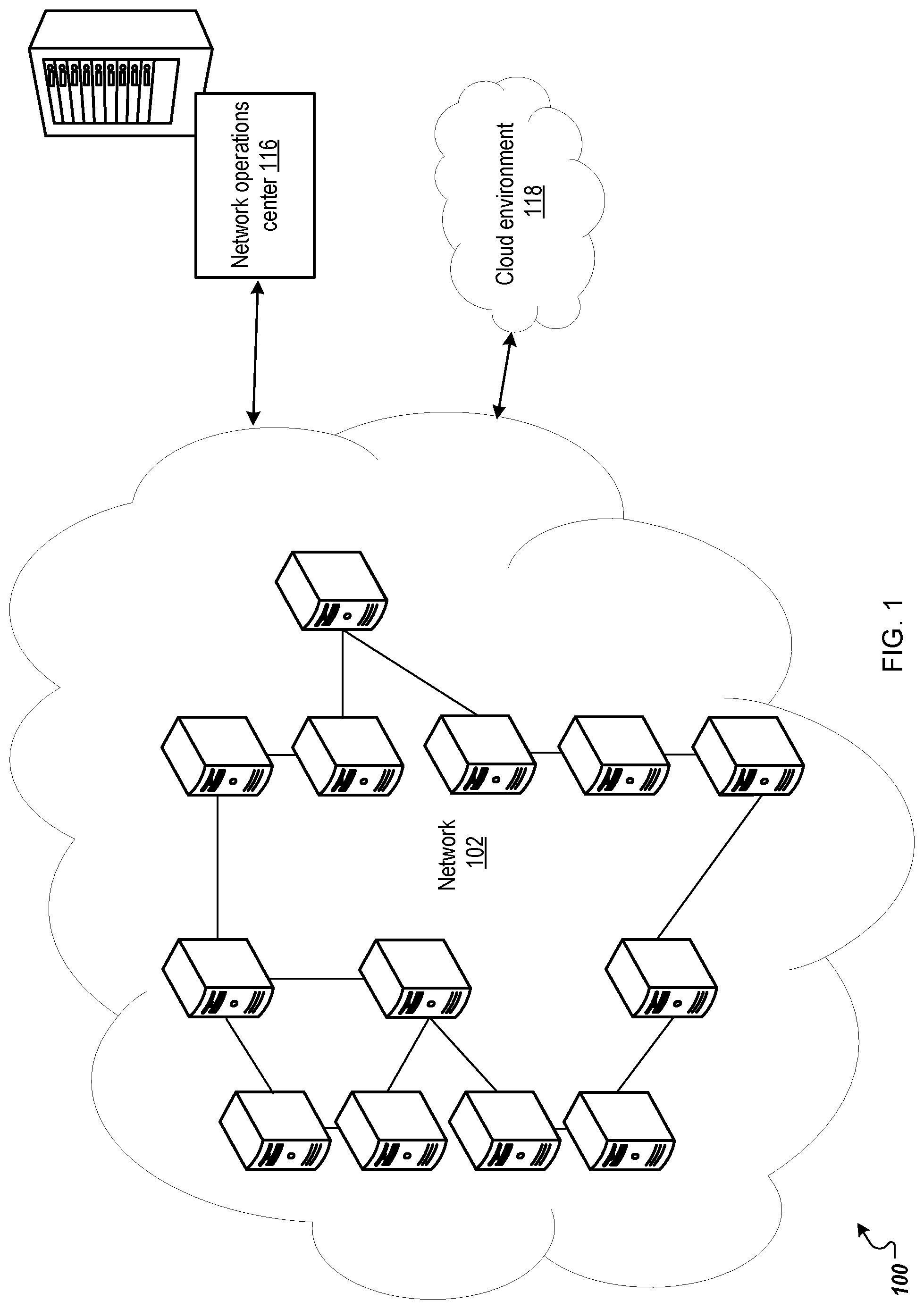 Patent US12106143 — Scheduling complex jobs in a distributed network — Figure 1