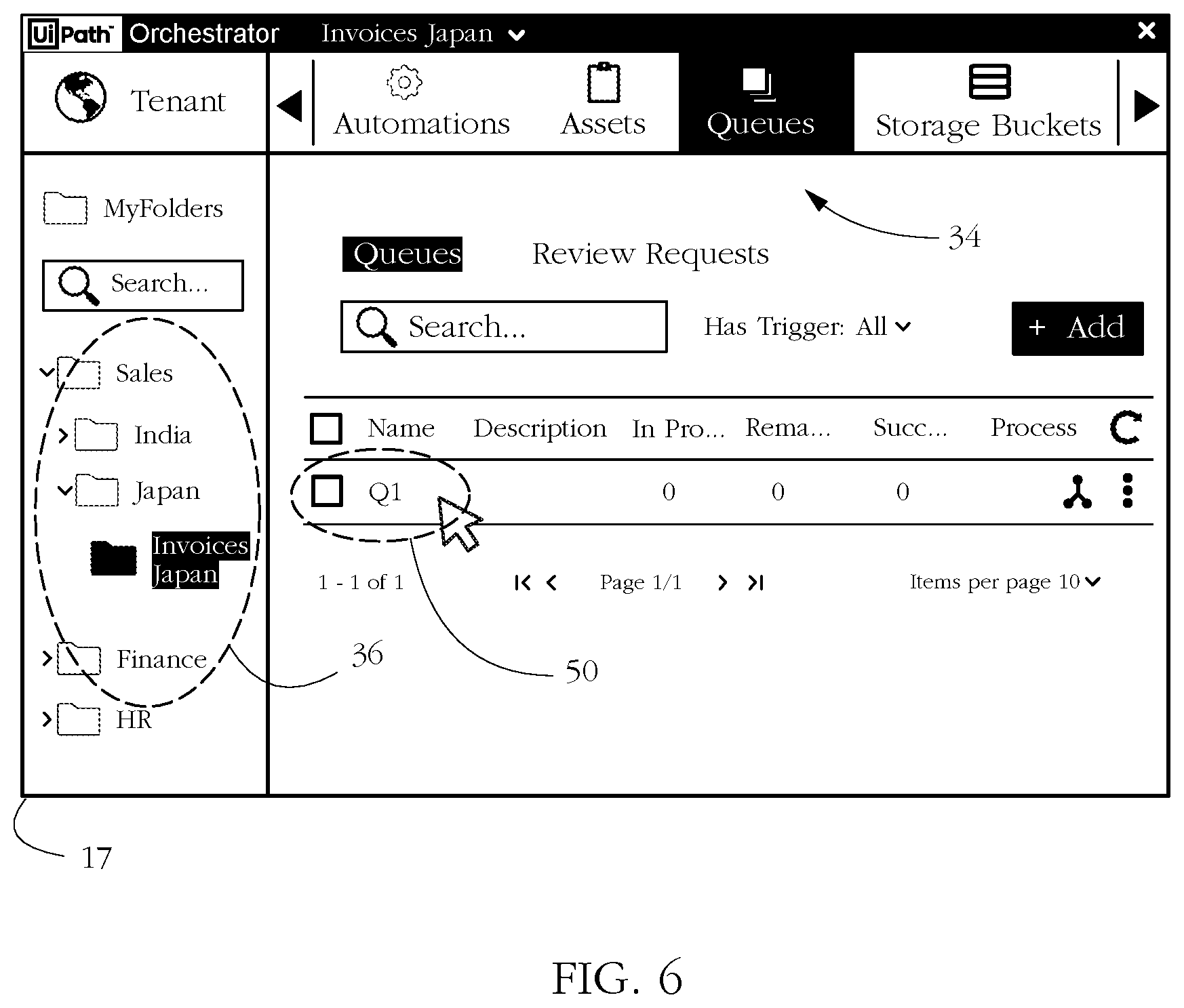 Patent US12106144 Figure 5 – Systems and methods for dynamically binding robotic process automation (RPA) robots to resources