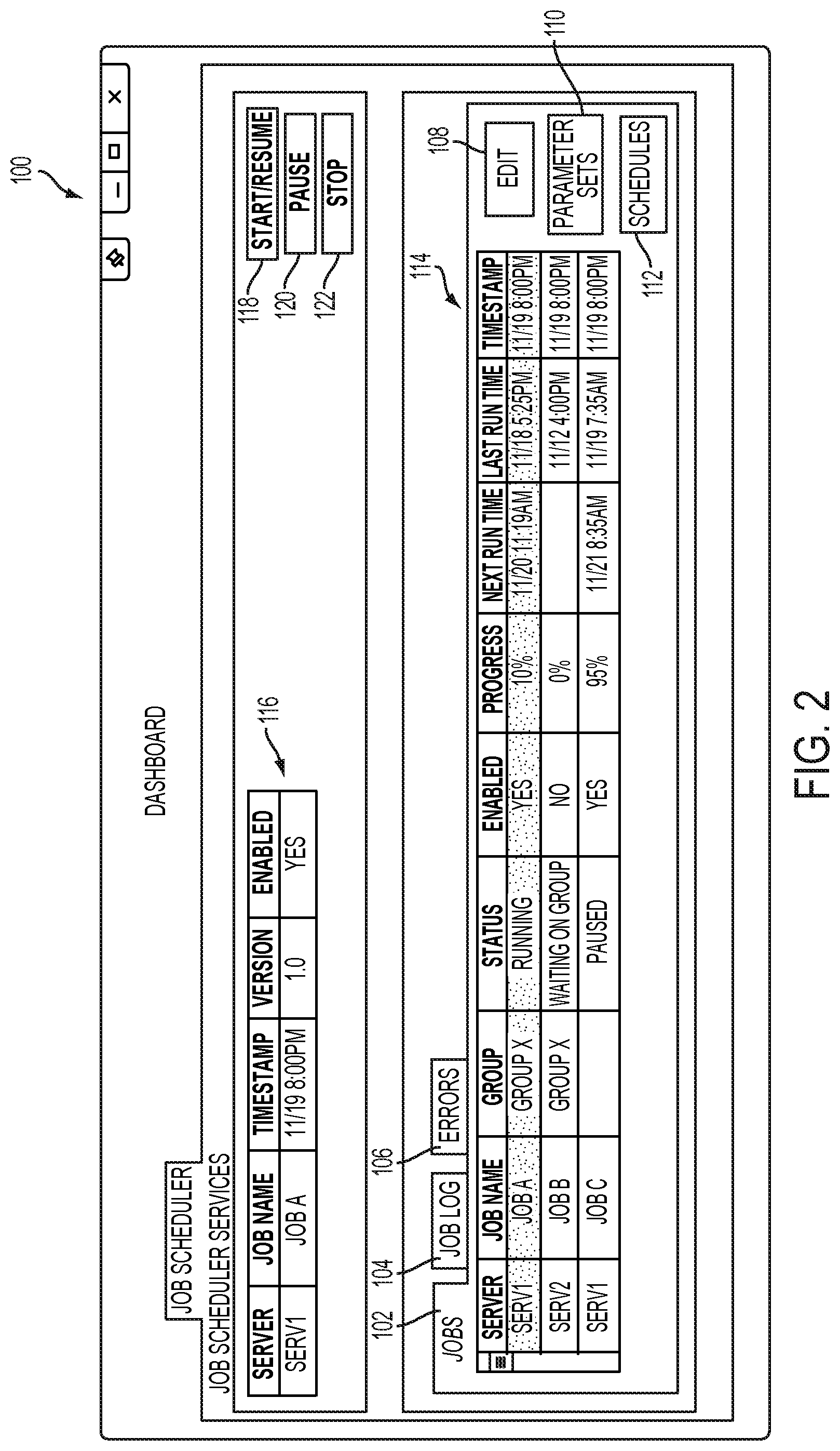 Patent US12106145 Figure 2 – System and methods for transaction-based process management