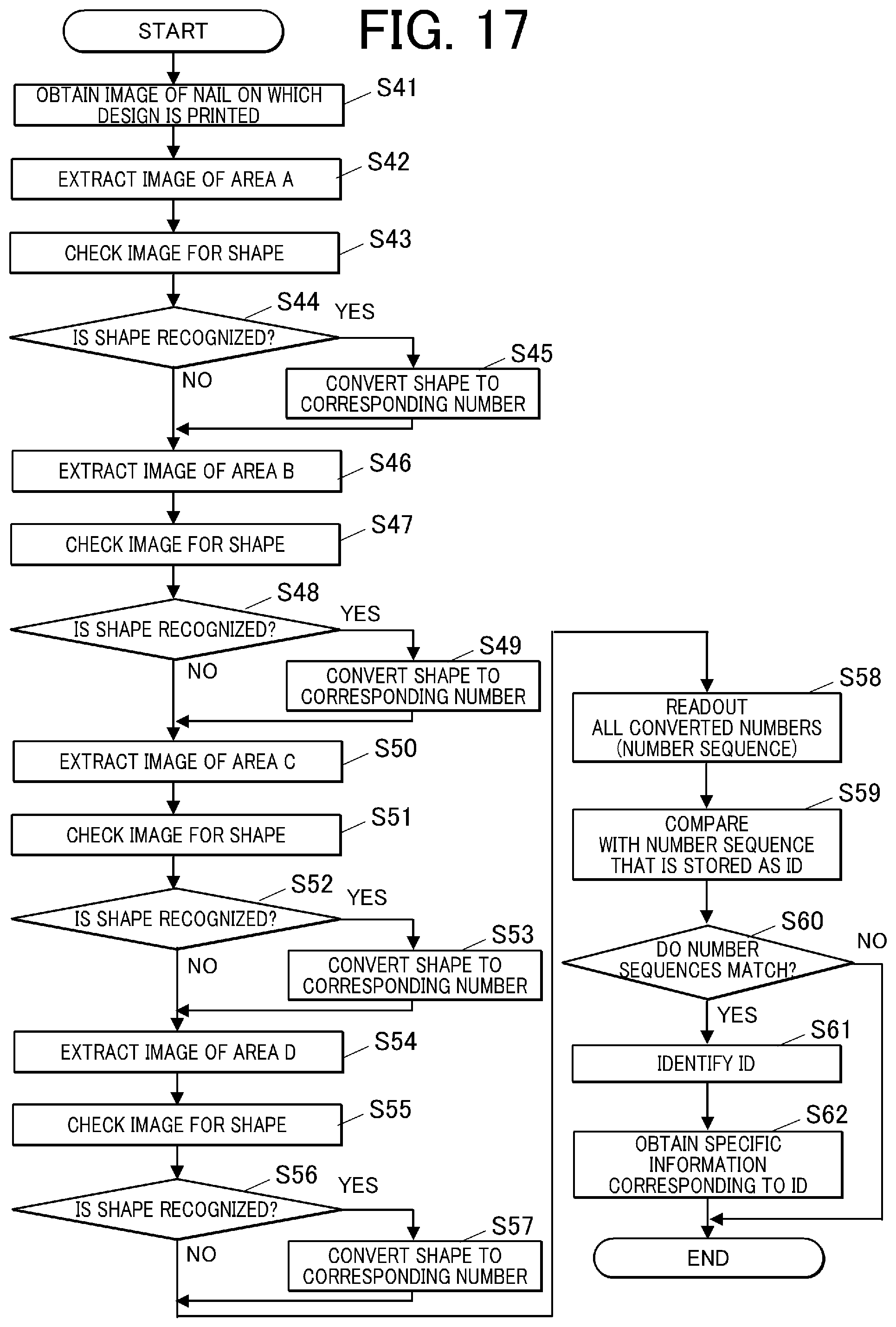 Patent US12106164 Figure 9 – Information obtaining method, information provision device, information obtaining device, and storage medium comprising obtaining an image of a design printed on a printing target that includes an identifier, the identifier corresponding to specific information and obtaining specific information corresponding to the identifier