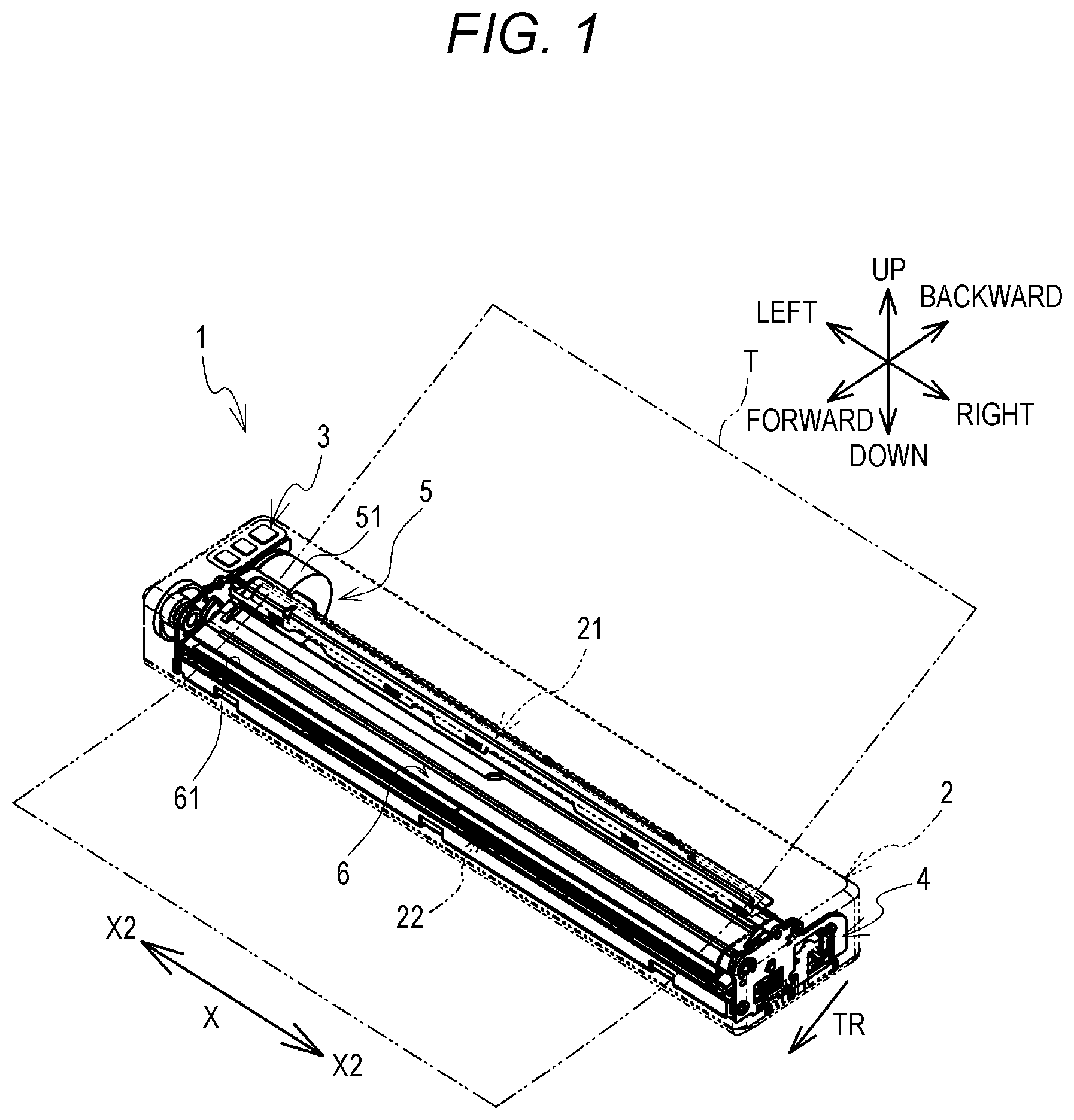 Patent US12106165 Figure 1 – Printing apparatus