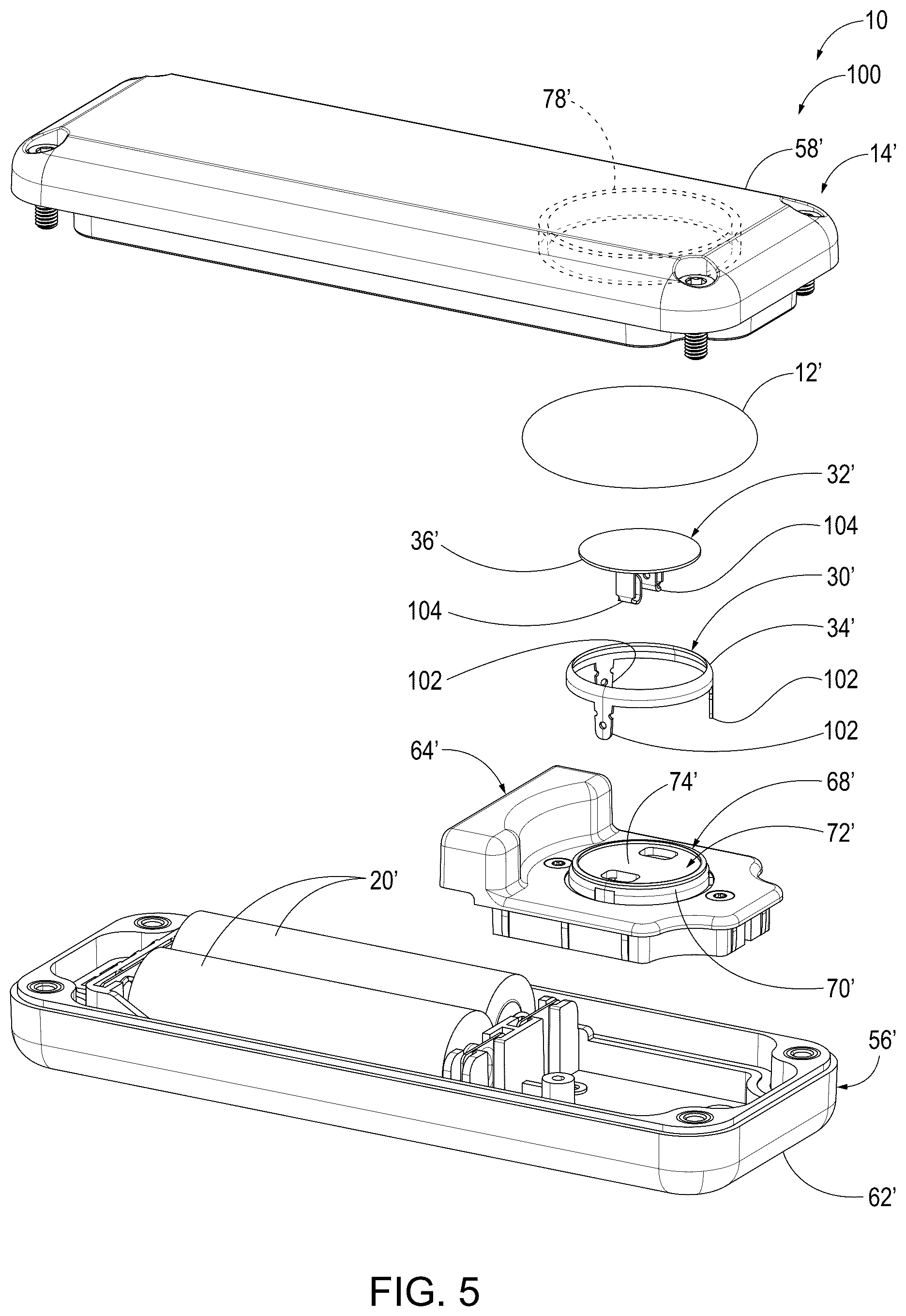 Patent US12106167 Figure 5 – Housings for tracking devices