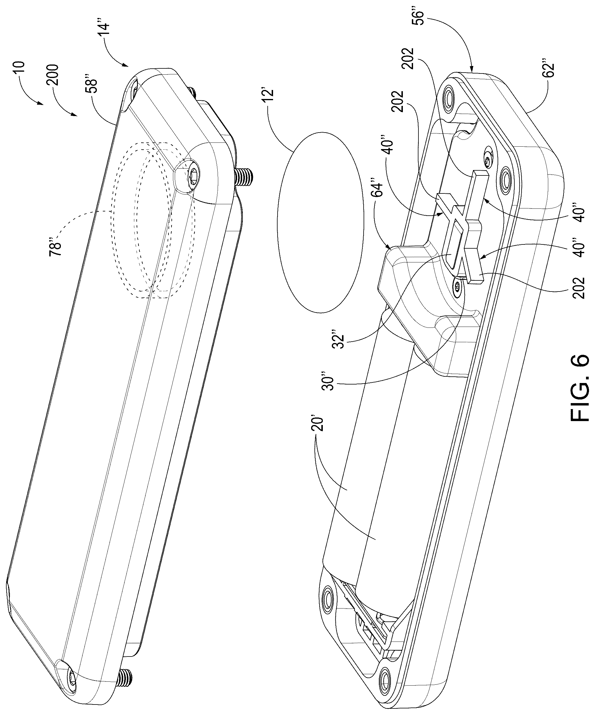Patent US12106167 Figure 6 – Housings for tracking devices