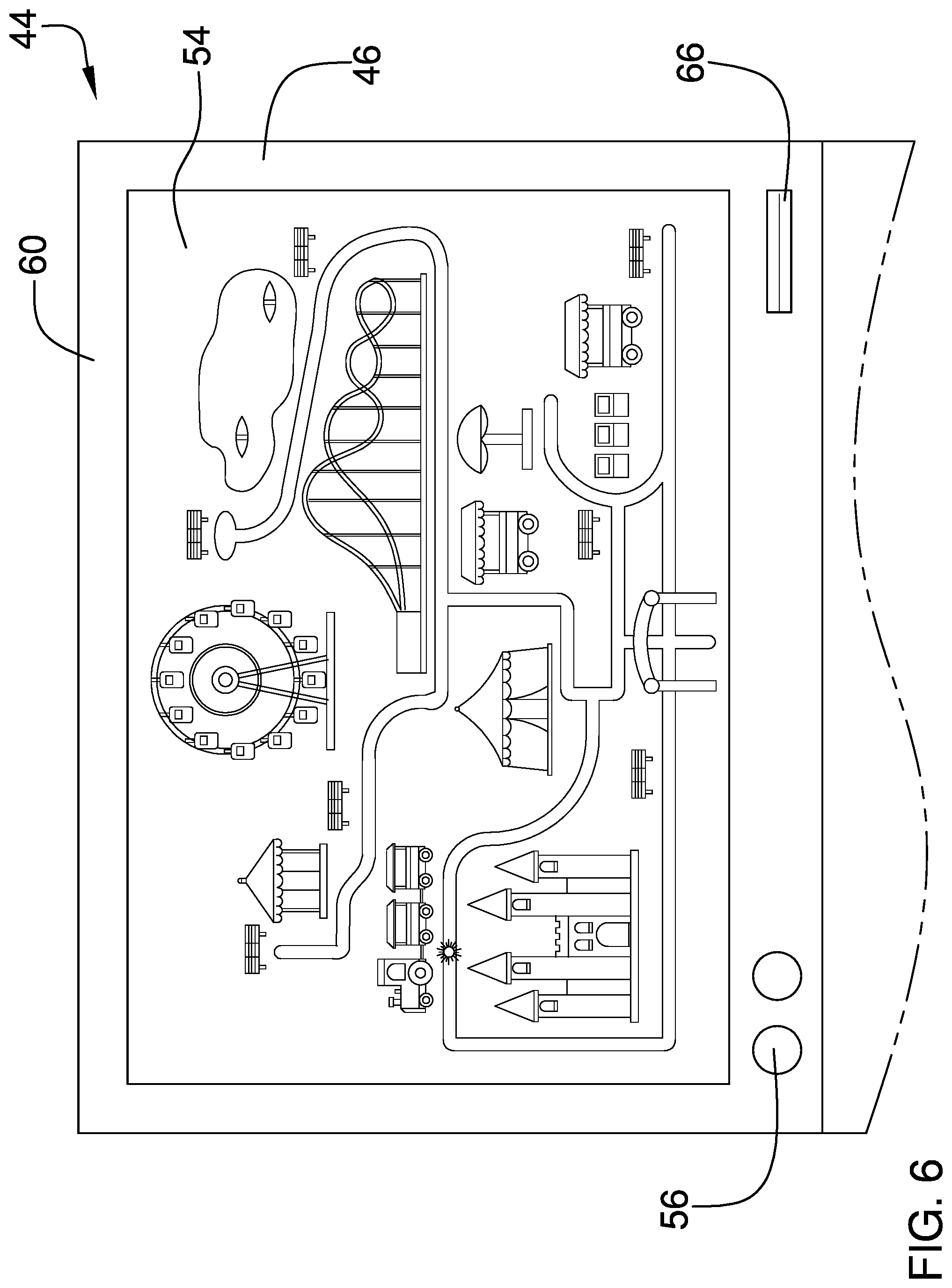 Patent US12106172 Figure 4 – System for locating people in a defined area
