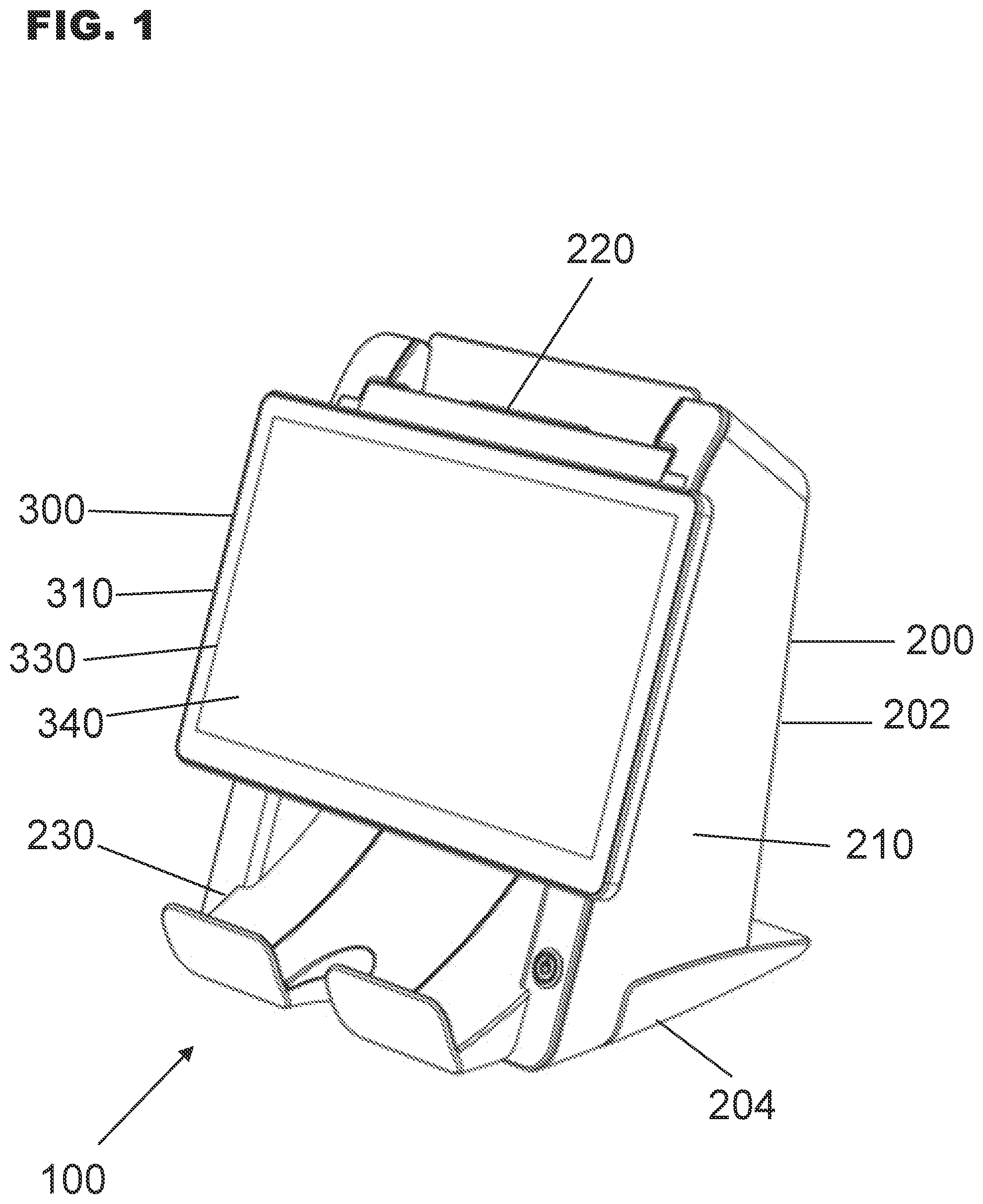 Patent US12106177 Figure 1 – Lottery terminal including a document reader