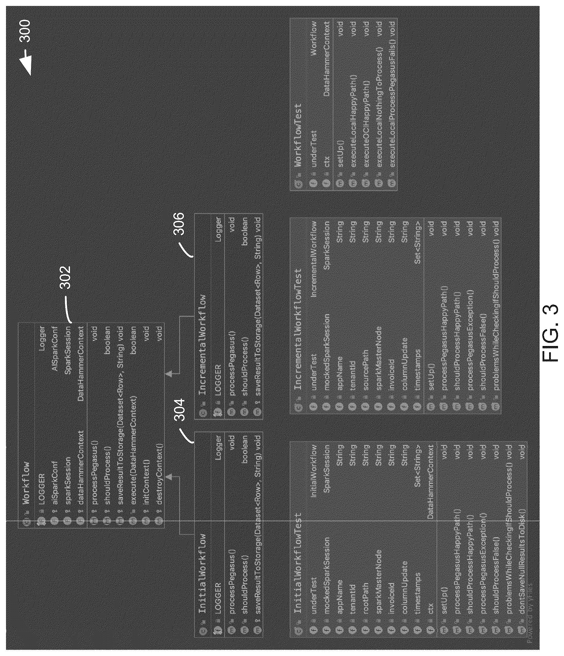 Patent US12106187 Figure 2 – Data transformation in ingestion processes via workflows utilizing sequences of atomic functions