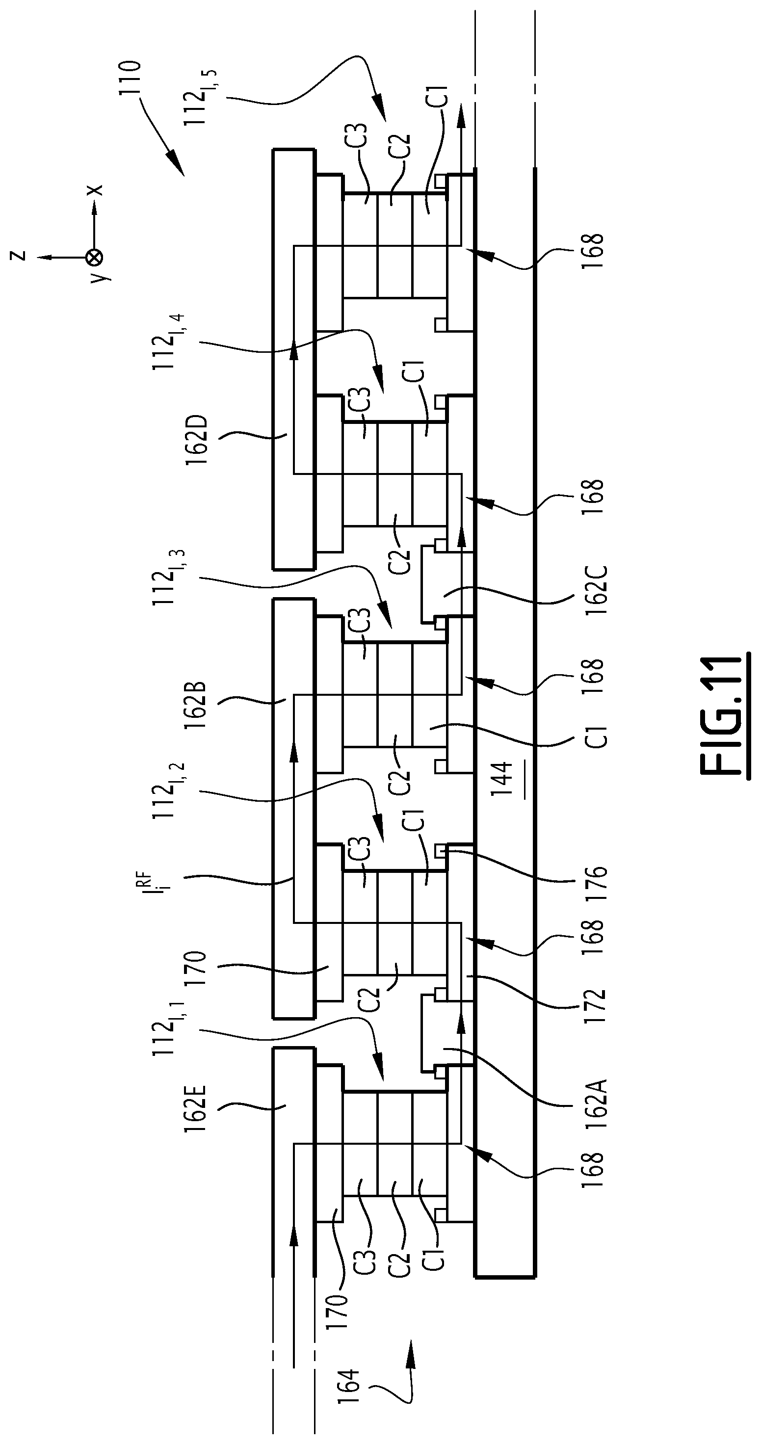 Patent US12106207 Figure 7 – Neural network comprising spintronic resonators