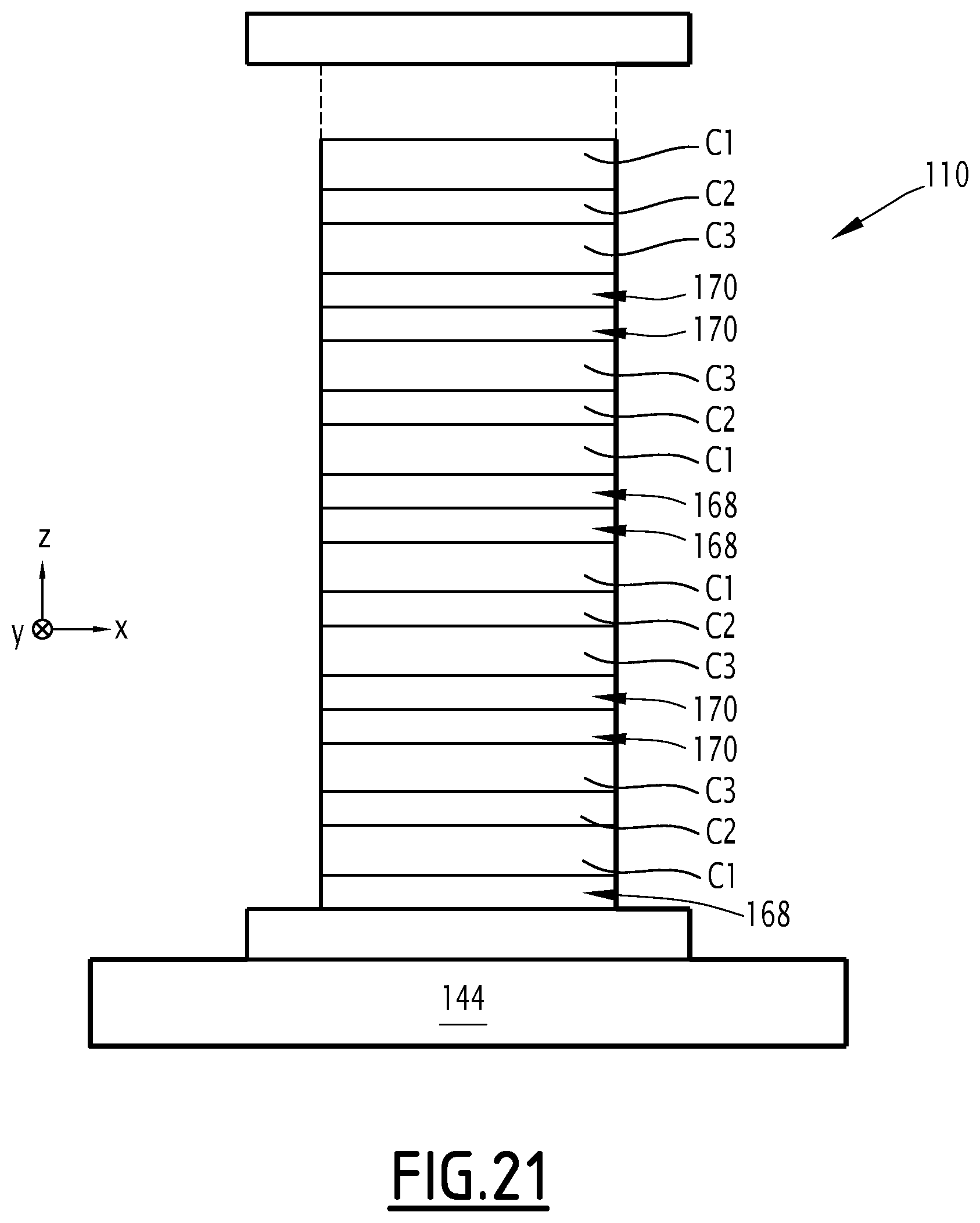 Patent US12106207 Figure 10 – Neural network comprising spintronic resonators
