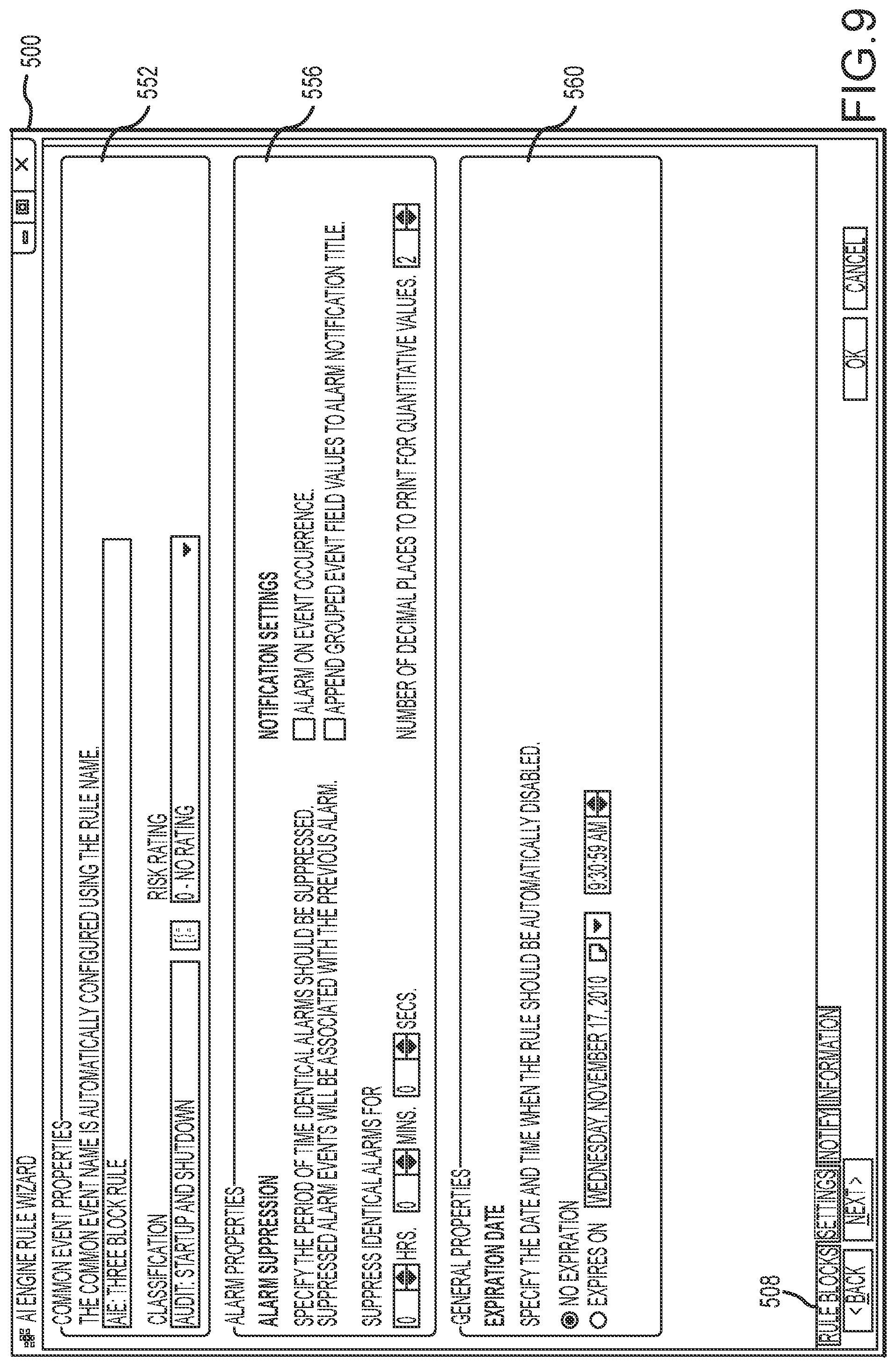 Patent US12106229 Figure 9 – Advanced intelligence engine for identifying an event of interest