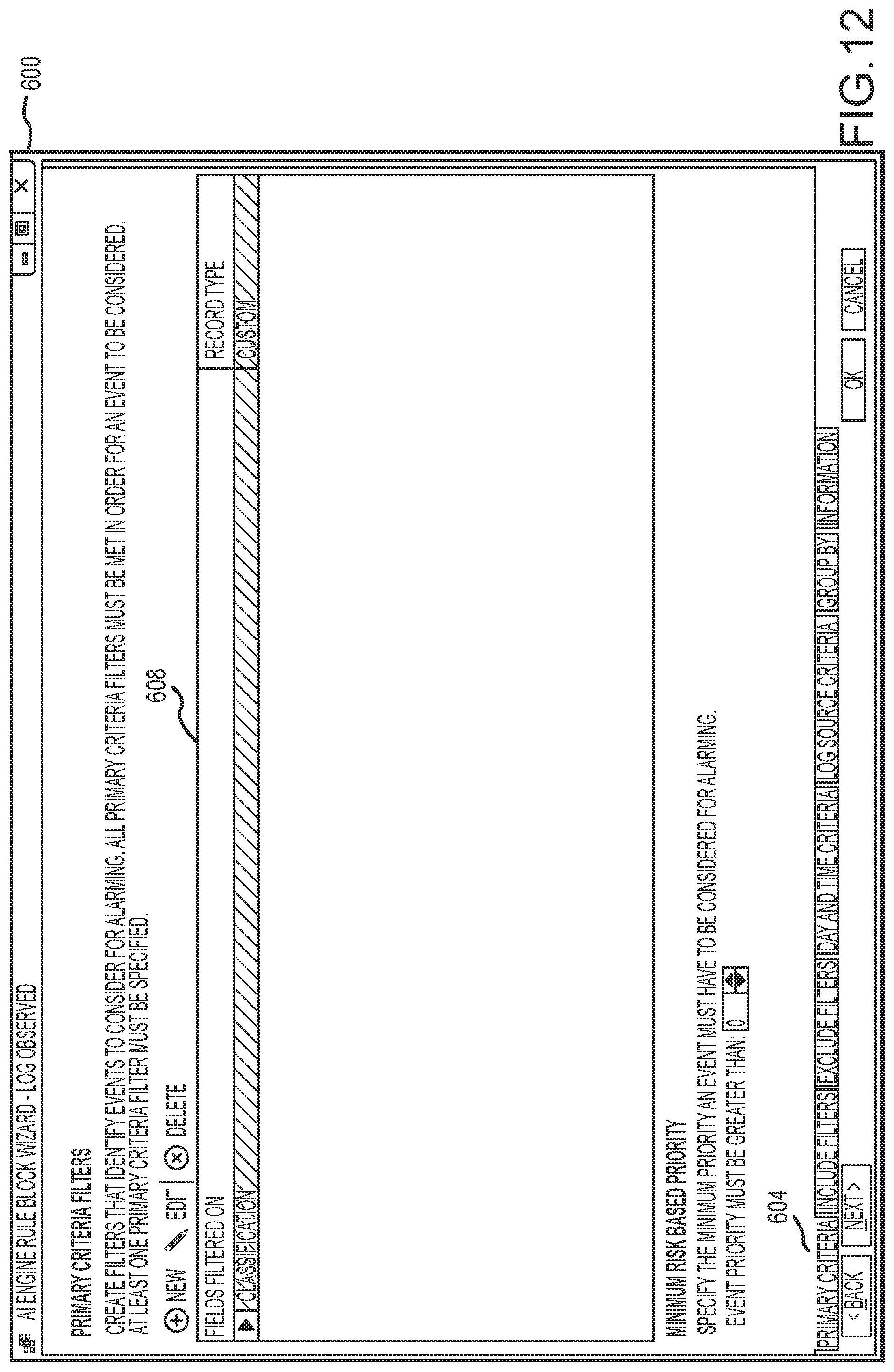 Patent US12106229 Figure 12 – Advanced intelligence engine for identifying an event of interest