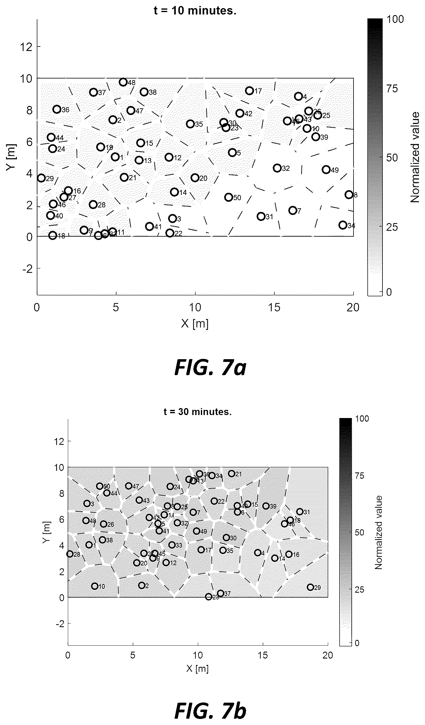 Patent US12106237 Figure 5 – Concrete placement sensing using aerial drones