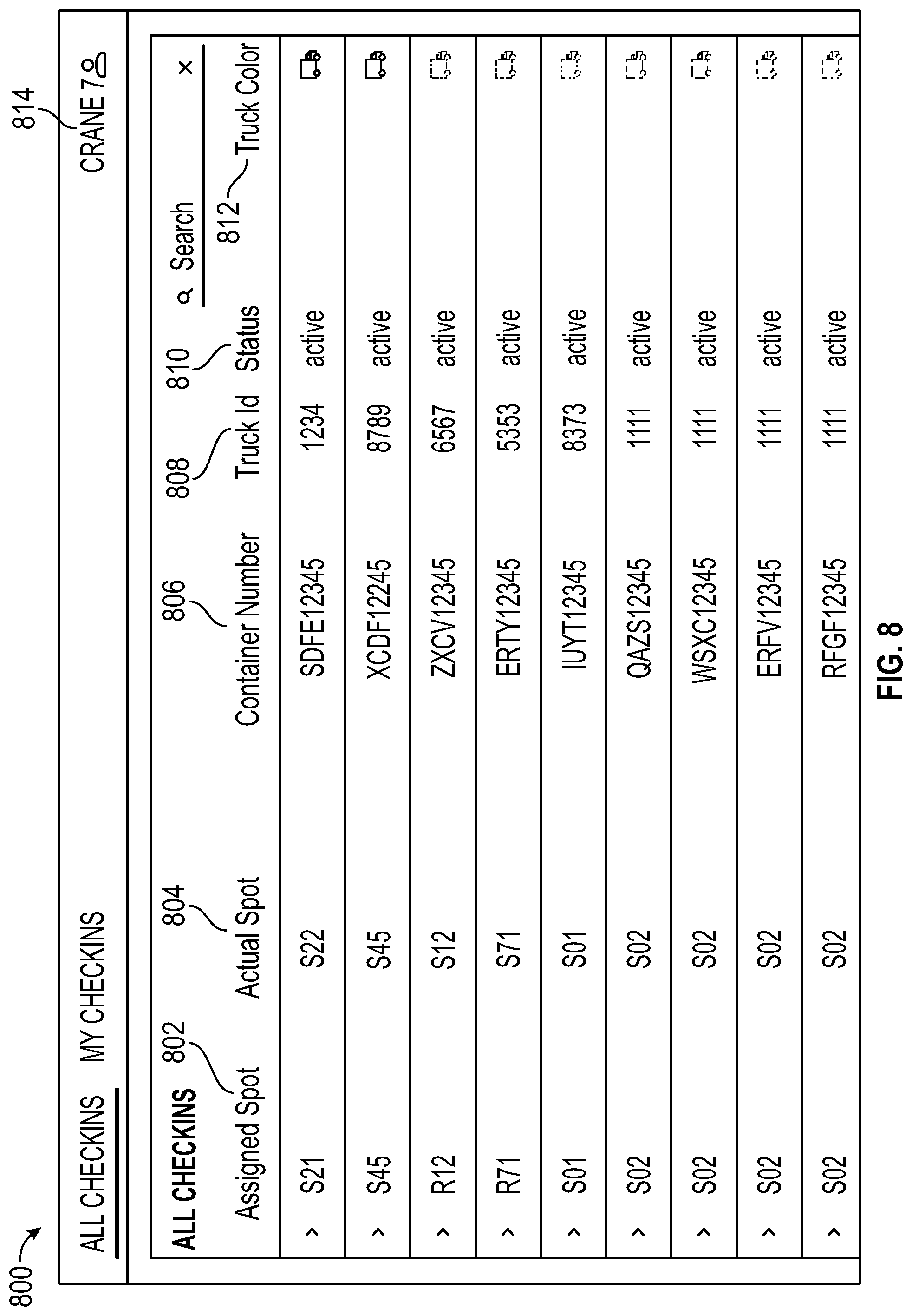 Patent US12106238 Figure 8 – Grounded operations management system and method therefor