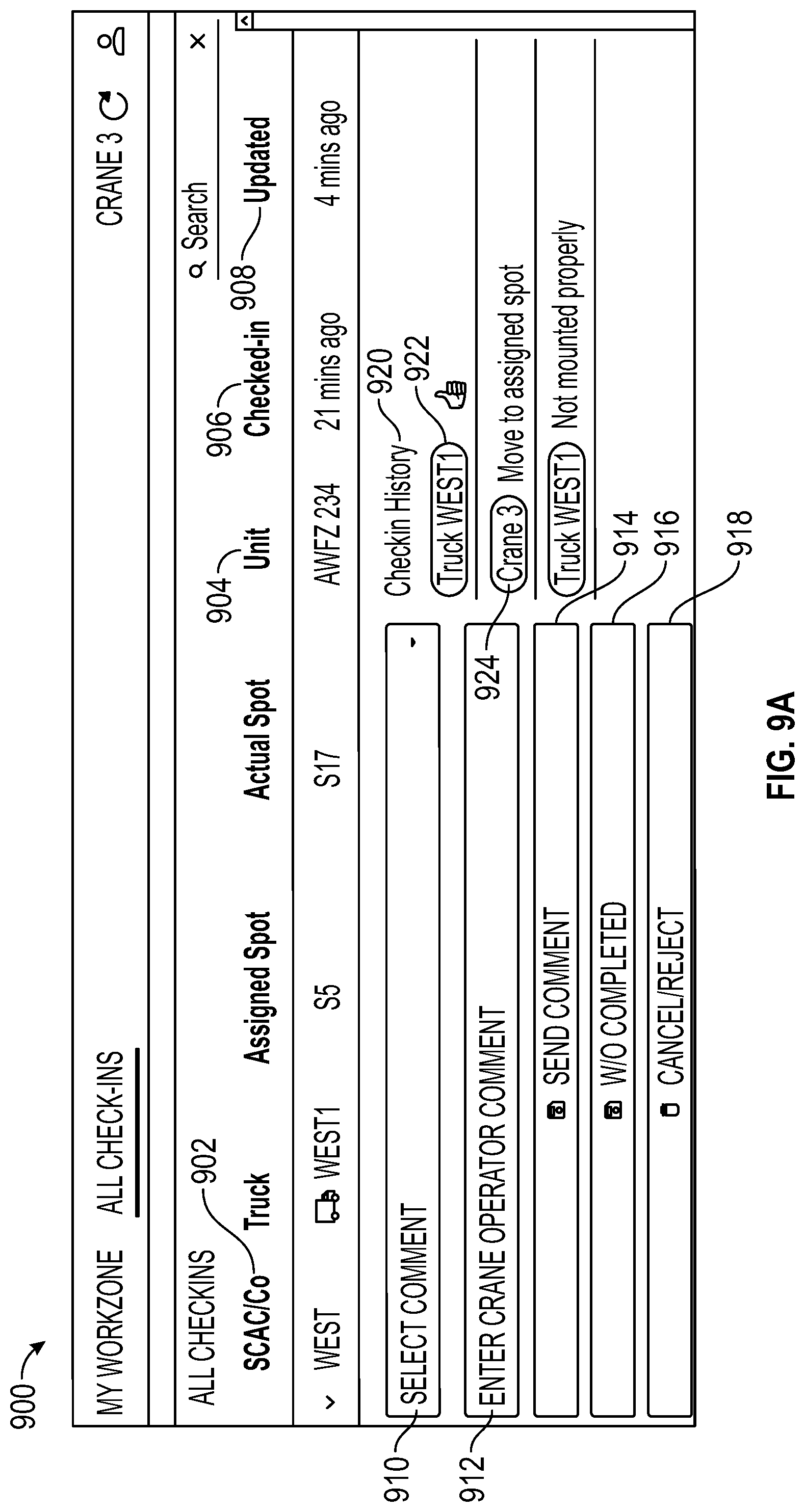 Patent US12106238 Figure 9 – Grounded operations management system and method therefor