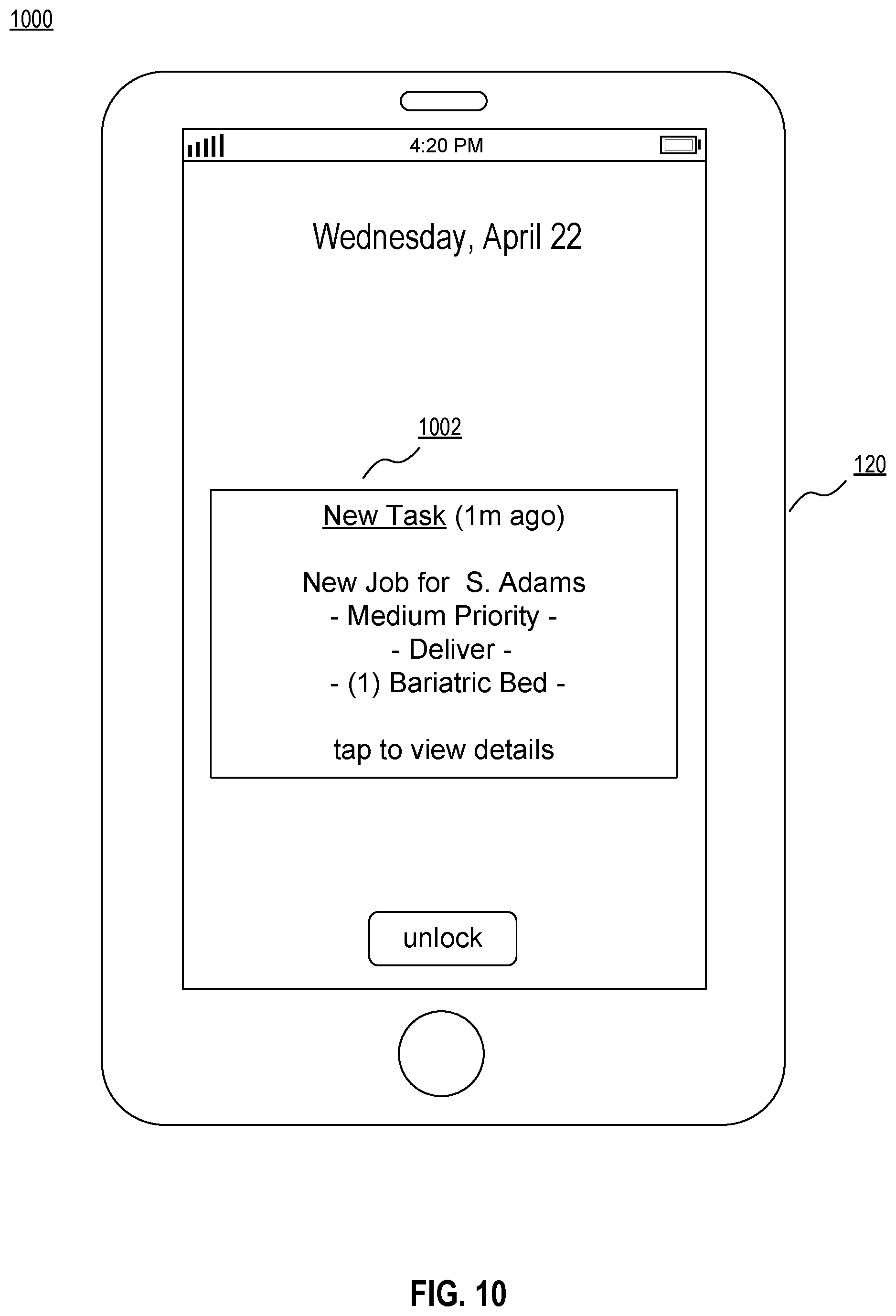 Patent US12106239 Figure 11 – Systems and methods for automated and centralized event detection and facility communication
