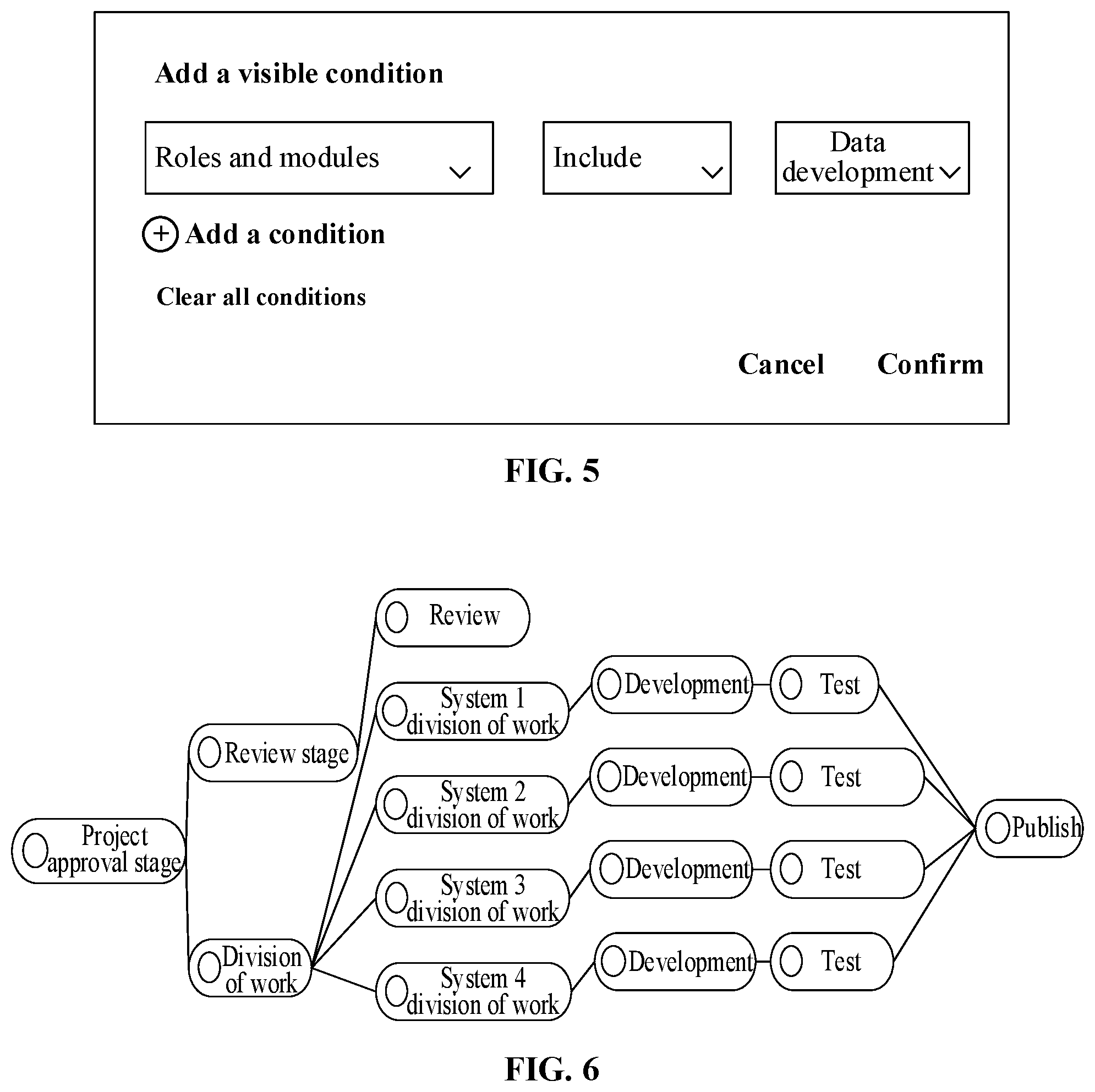 Patent US12106244 Figure 3 – Method for determining a project flow, electronic device, and storage medium