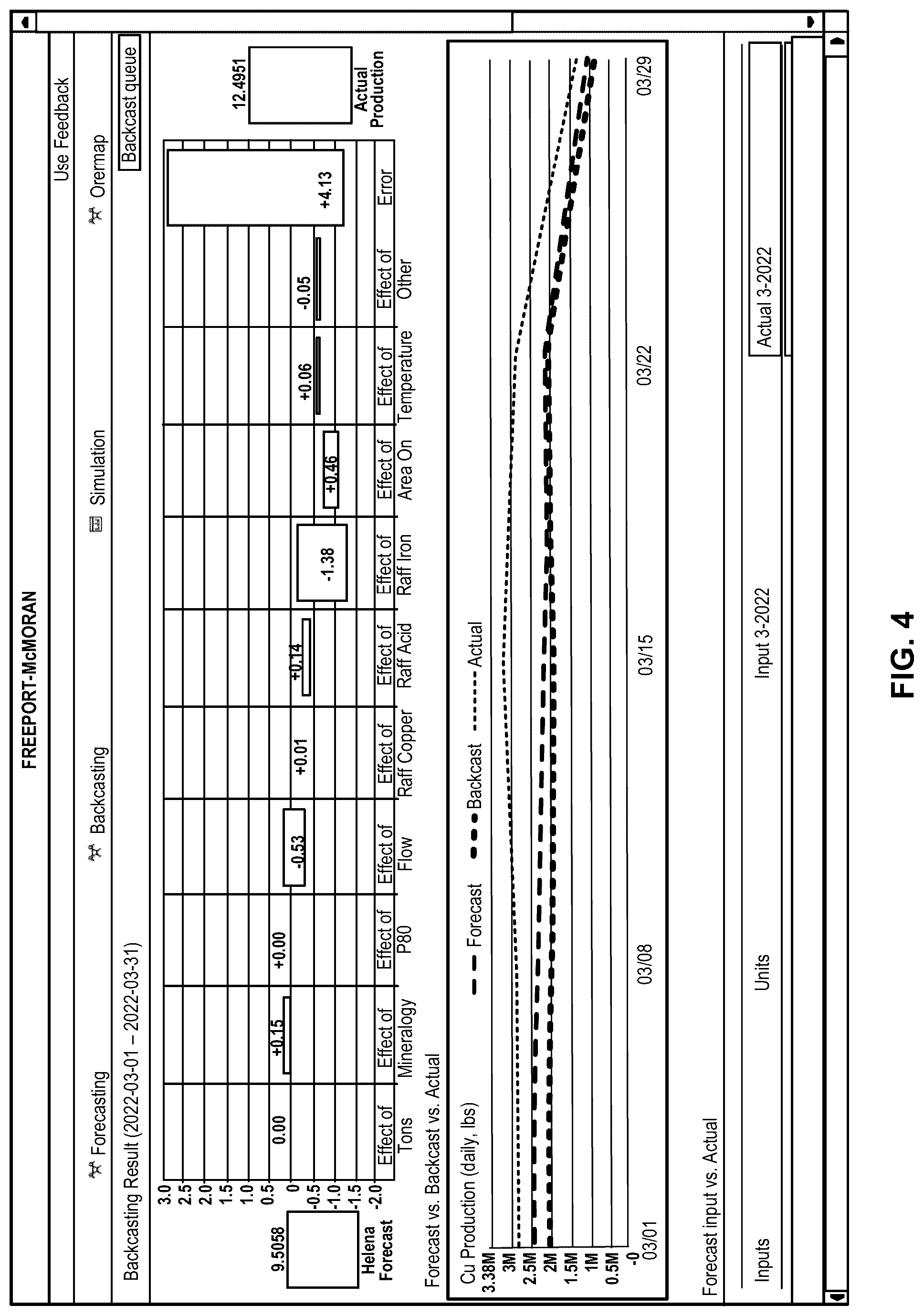 Patent US12106247 Figure 5 – System and method for determining estimated remaining mineral in a stockpile