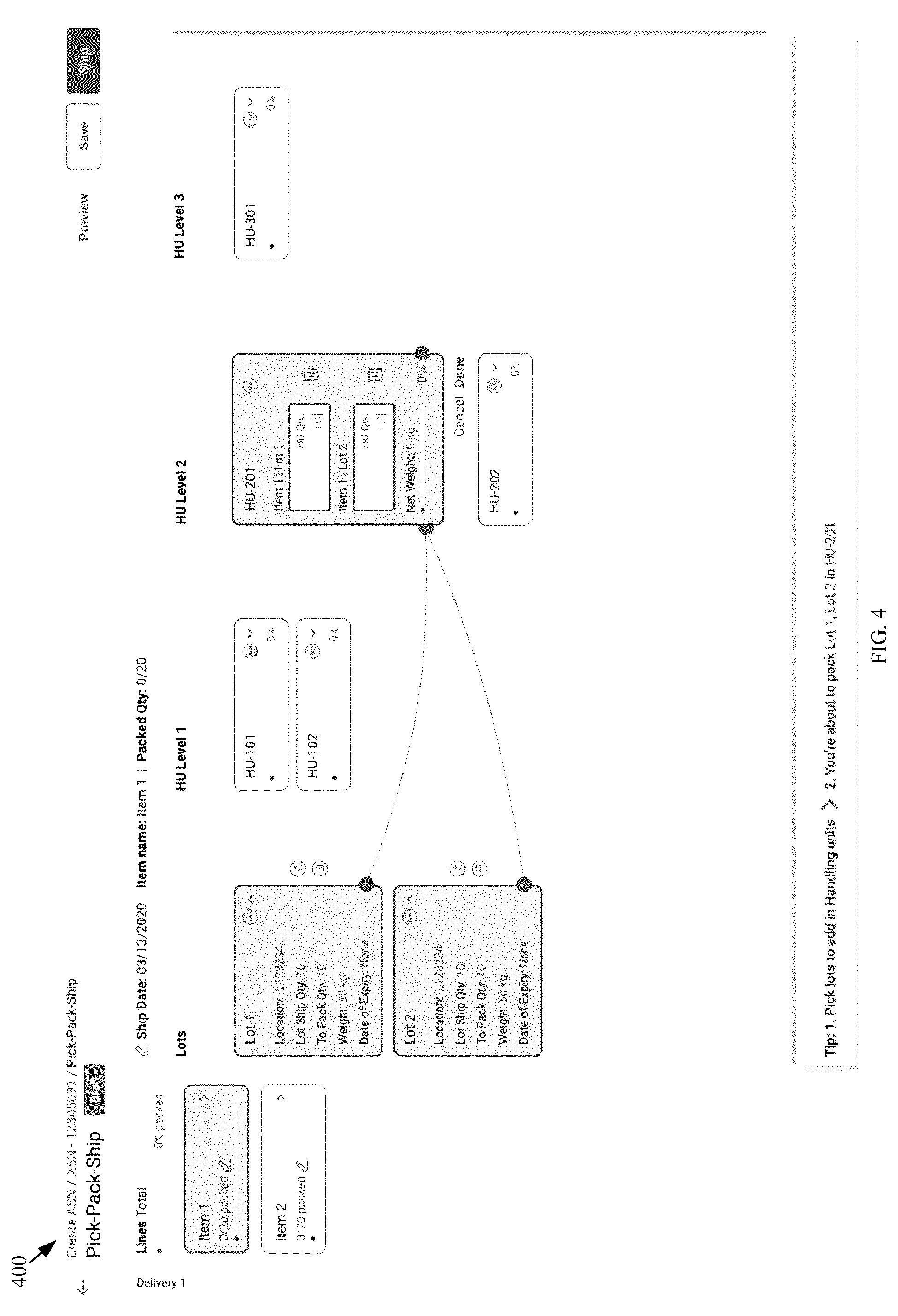 Patent US12106257 Figure 6 – Data processing system and method for operating an enterprise application