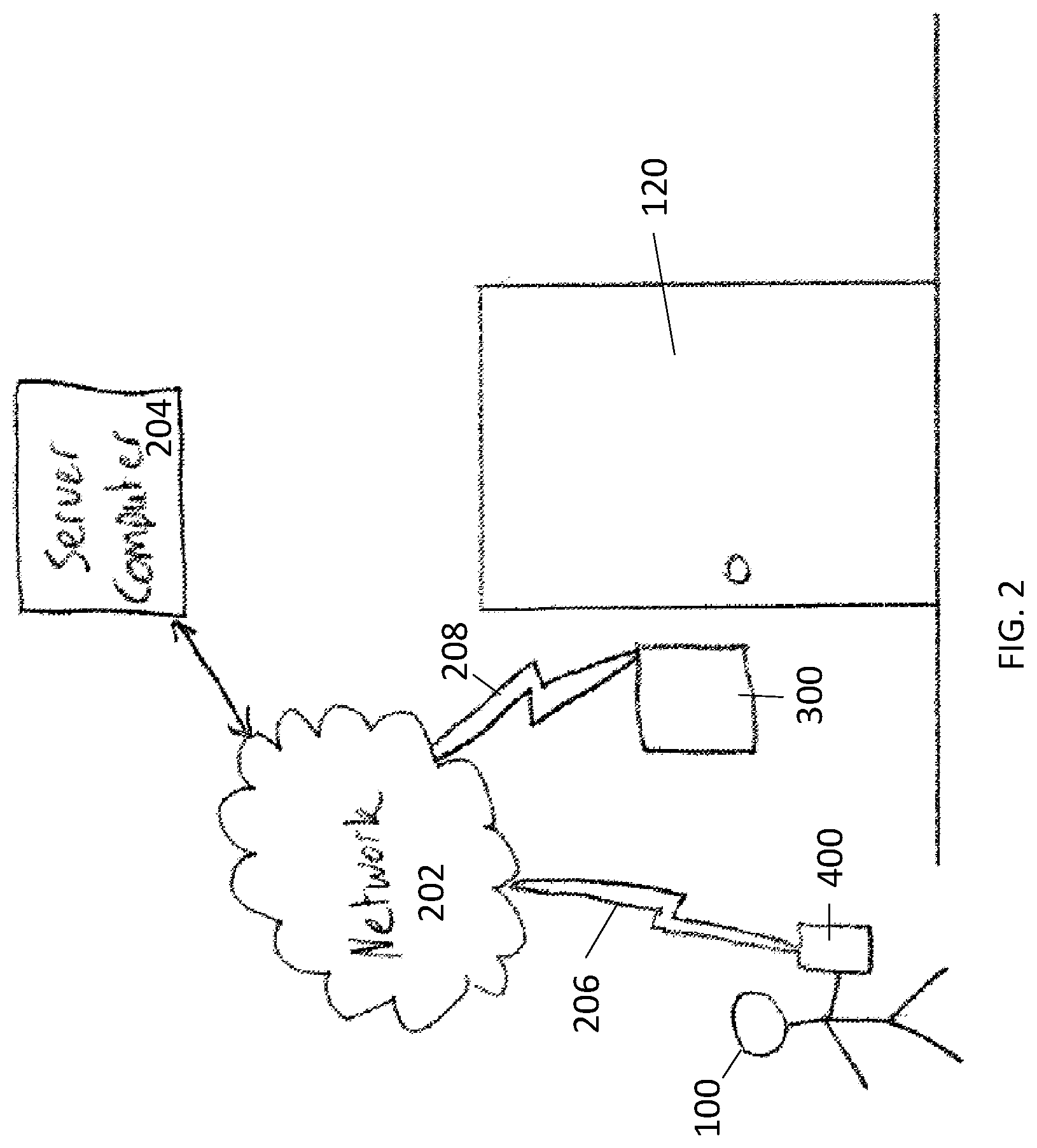 Patent US12106258 Figure 2 – System and method for enabling unattended package delivery to multi-dwelling properties