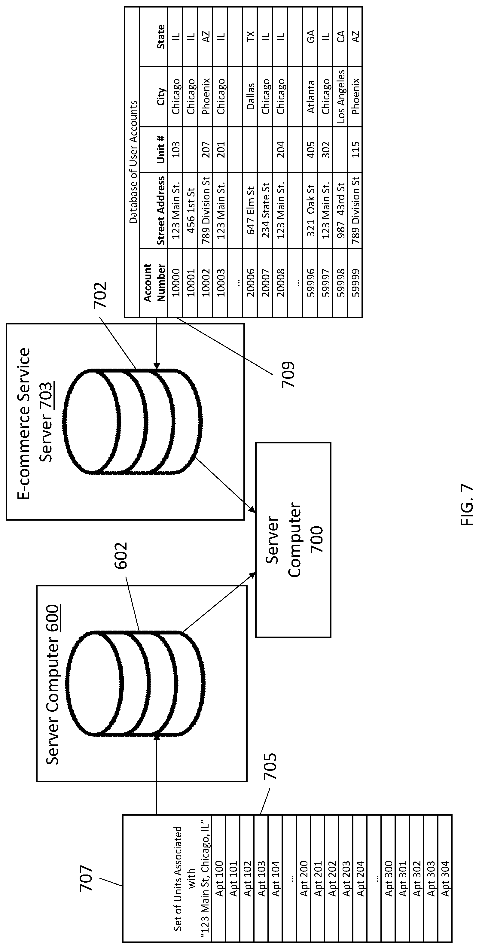 Patent US12106258 Figure 8 – System and method for enabling unattended package delivery to multi-dwelling properties