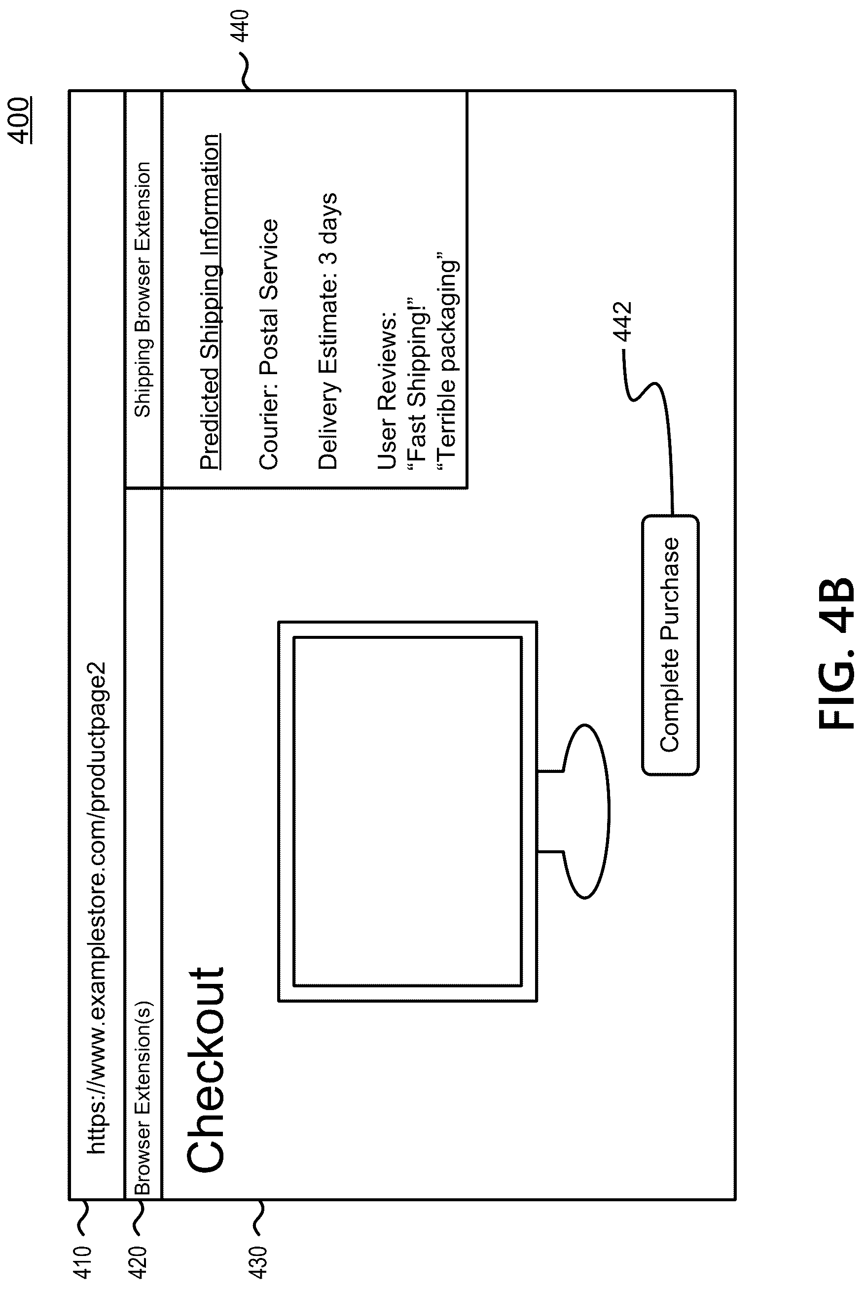 Patent US12106264 Figure 5 – Crowdsourced insights about merchant shipping methods
