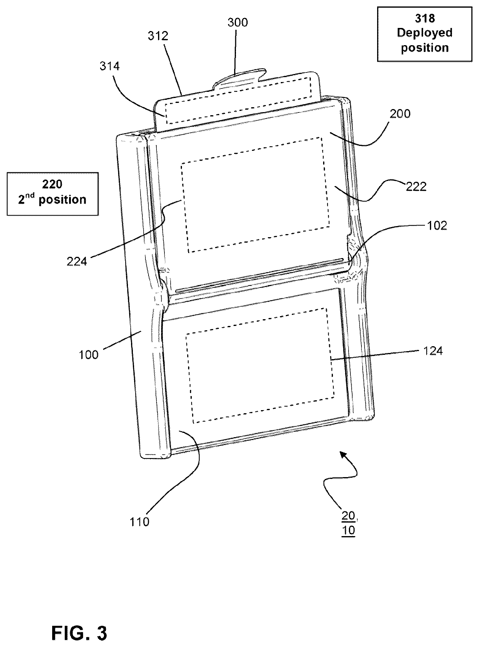 Patent US12106266 Figure 3 – Device for indicating status of a container and related methods