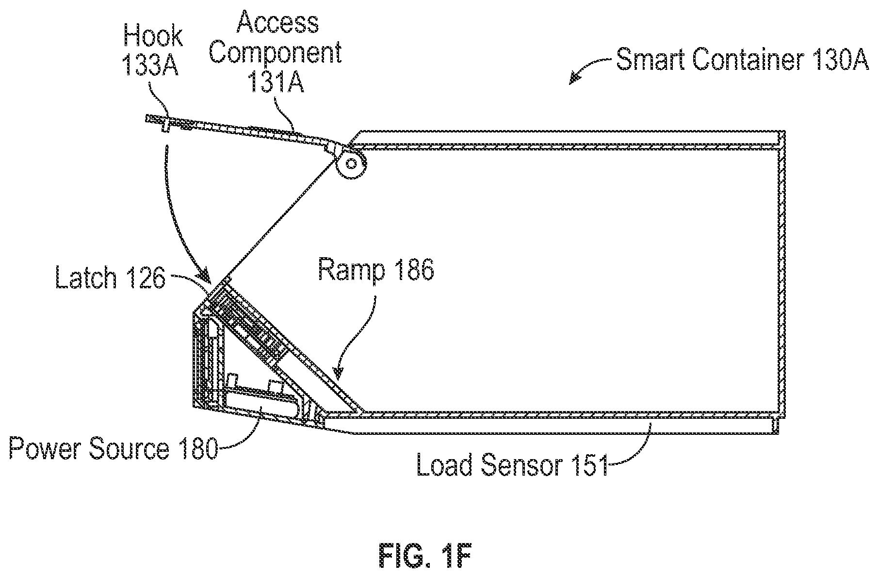 Patent US12106267 Figure 4 – Secure smart container assembly, systems, and methods