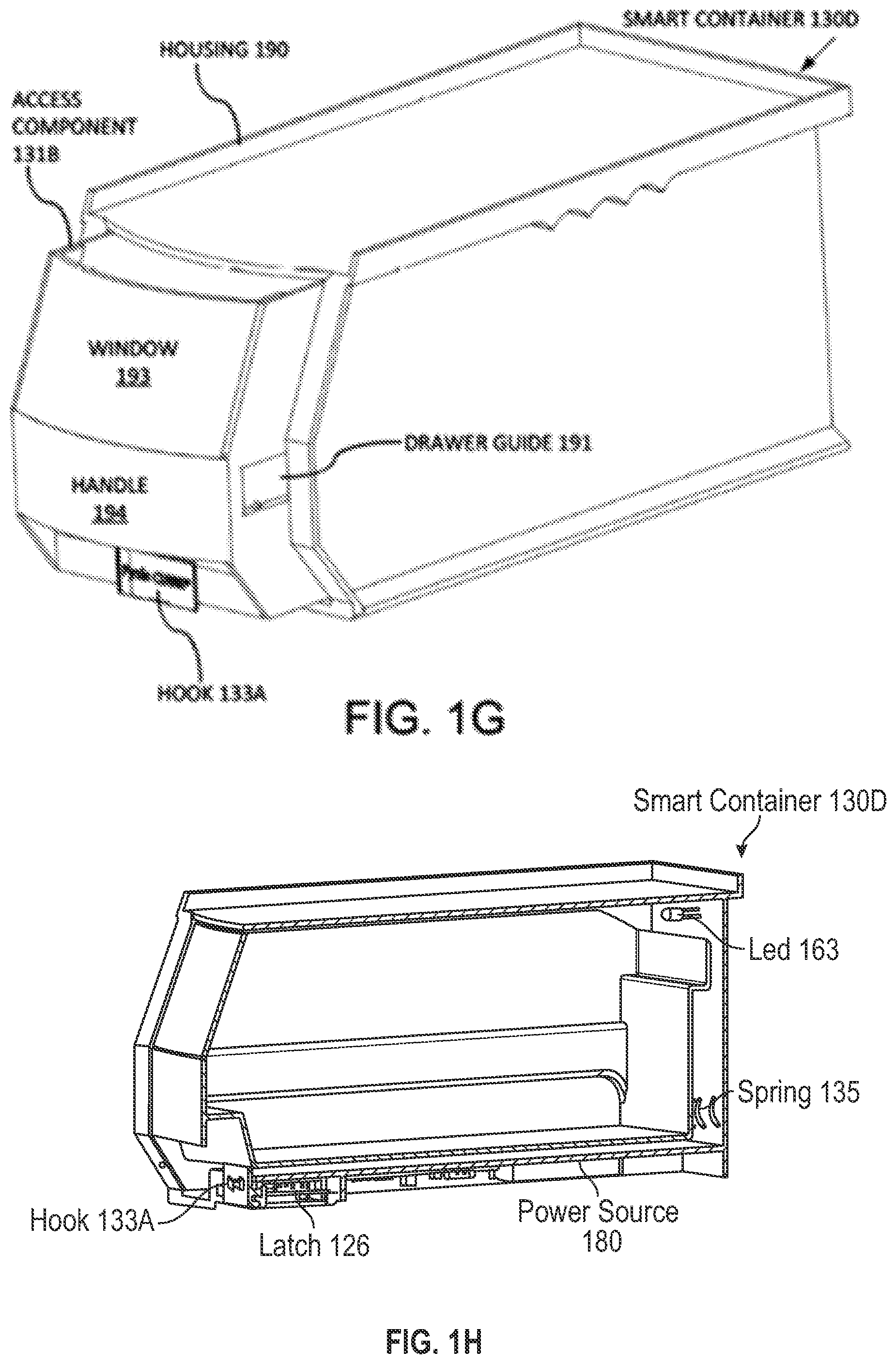 Patent US12106267 Figure 5 – Secure smart container assembly, systems, and methods