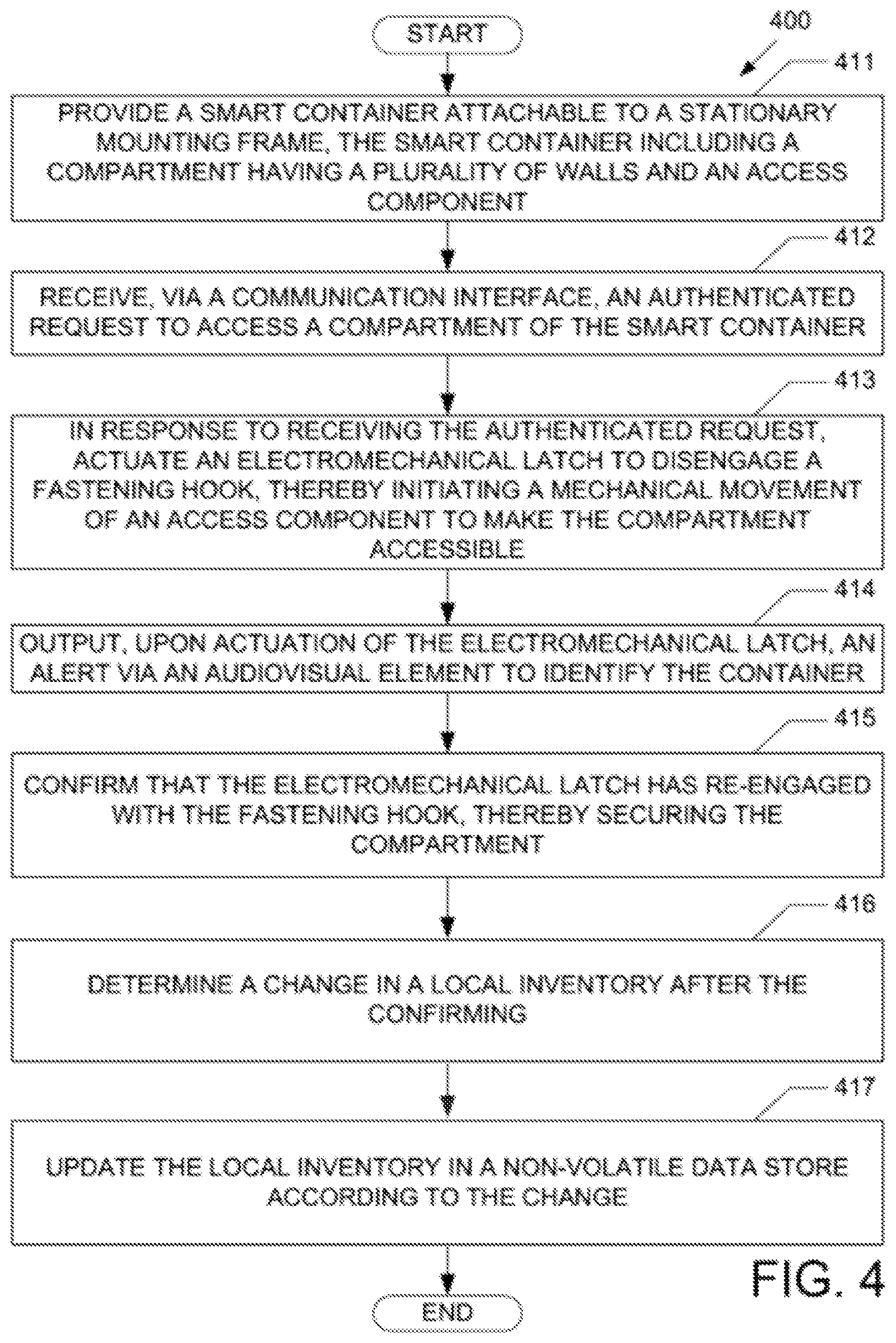 Patent US12106267 Figure 9 – Secure smart container assembly, systems, and methods