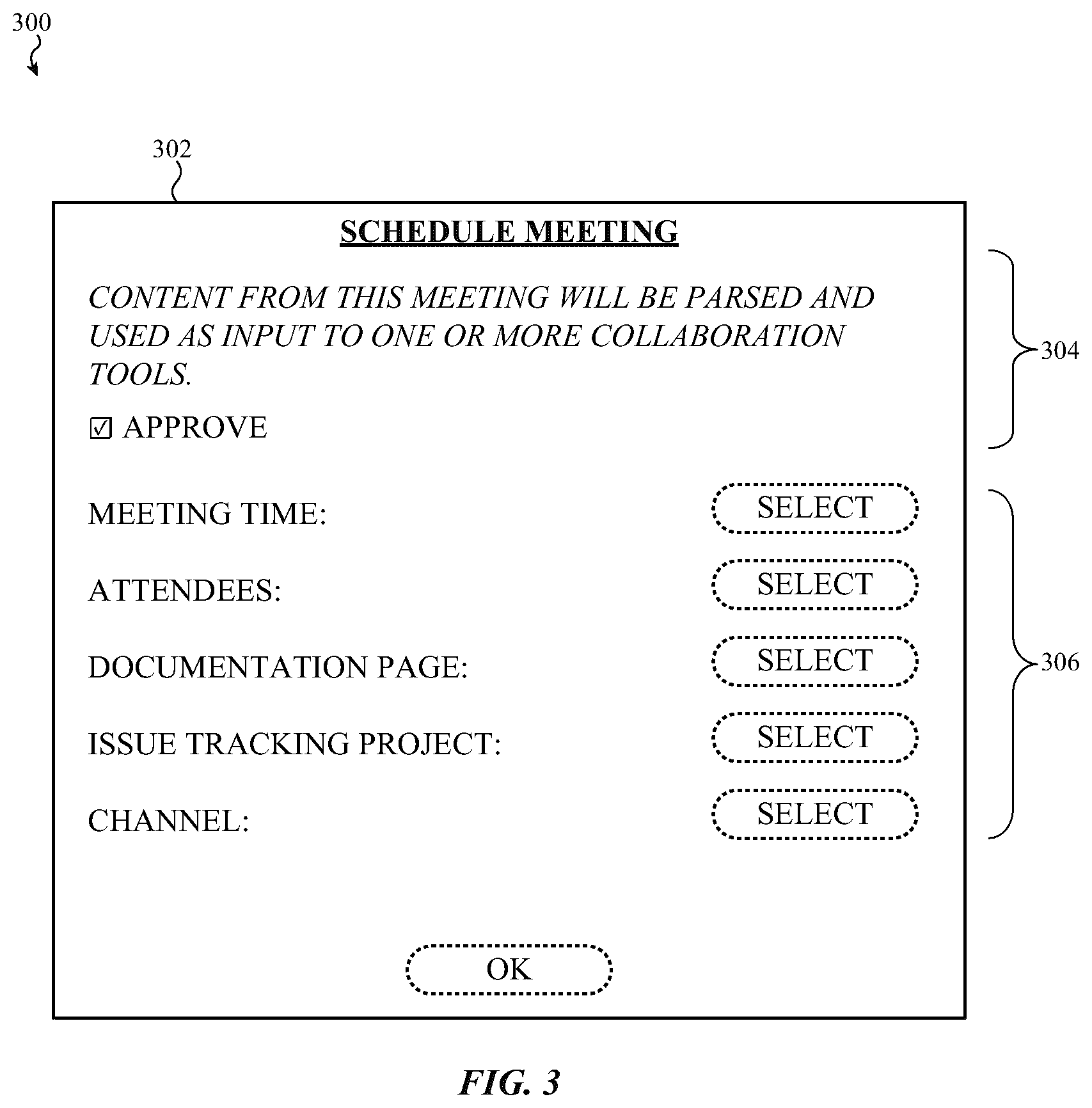 Patent US12106269 Figure 4 – Video conferencing interface for analyzing and visualizing issue and task progress managed by an issue tracking system