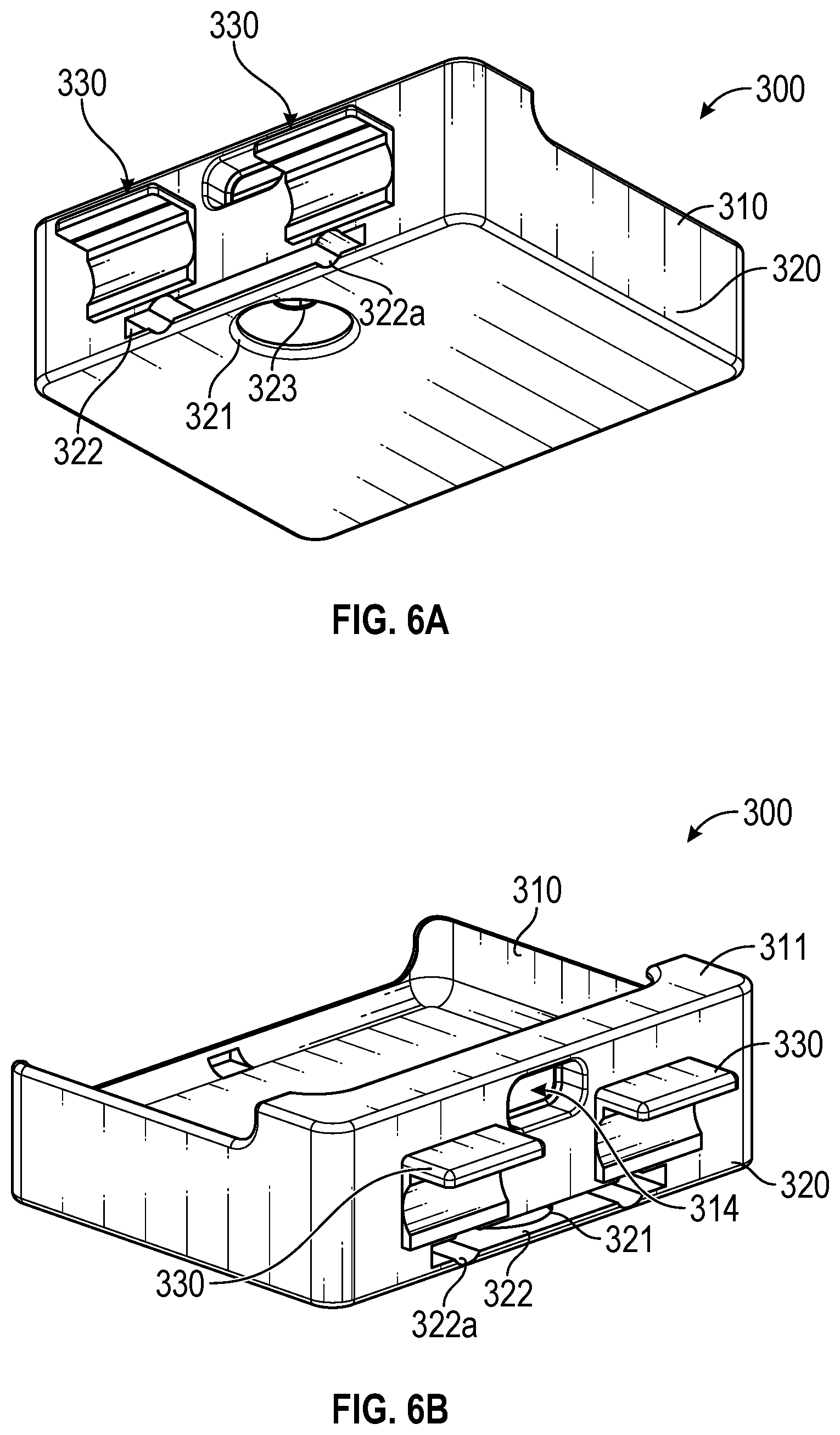Patent US12106282 Figure 8 – Universal card reader and mobile device holder