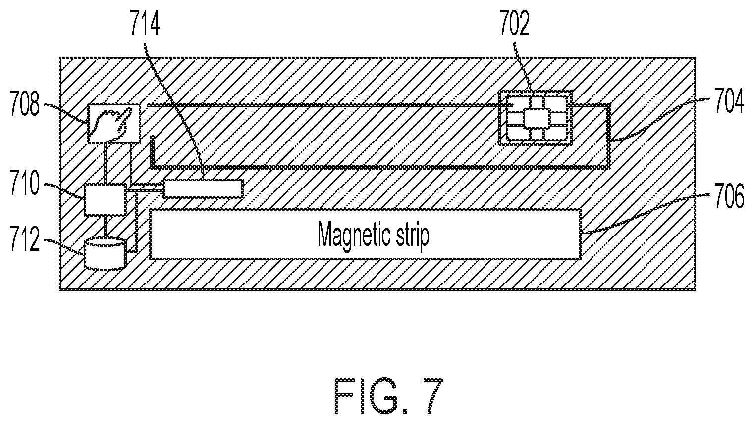 Patent US12106308 Figure 4 – Auxiliary battery power authentication system for use with an EMV contactless secure transaction card